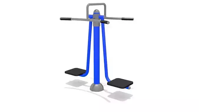 Kid Play Fitness Low-poly 3D model