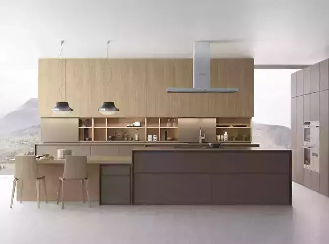 Modern kitchen by Zamprieri
