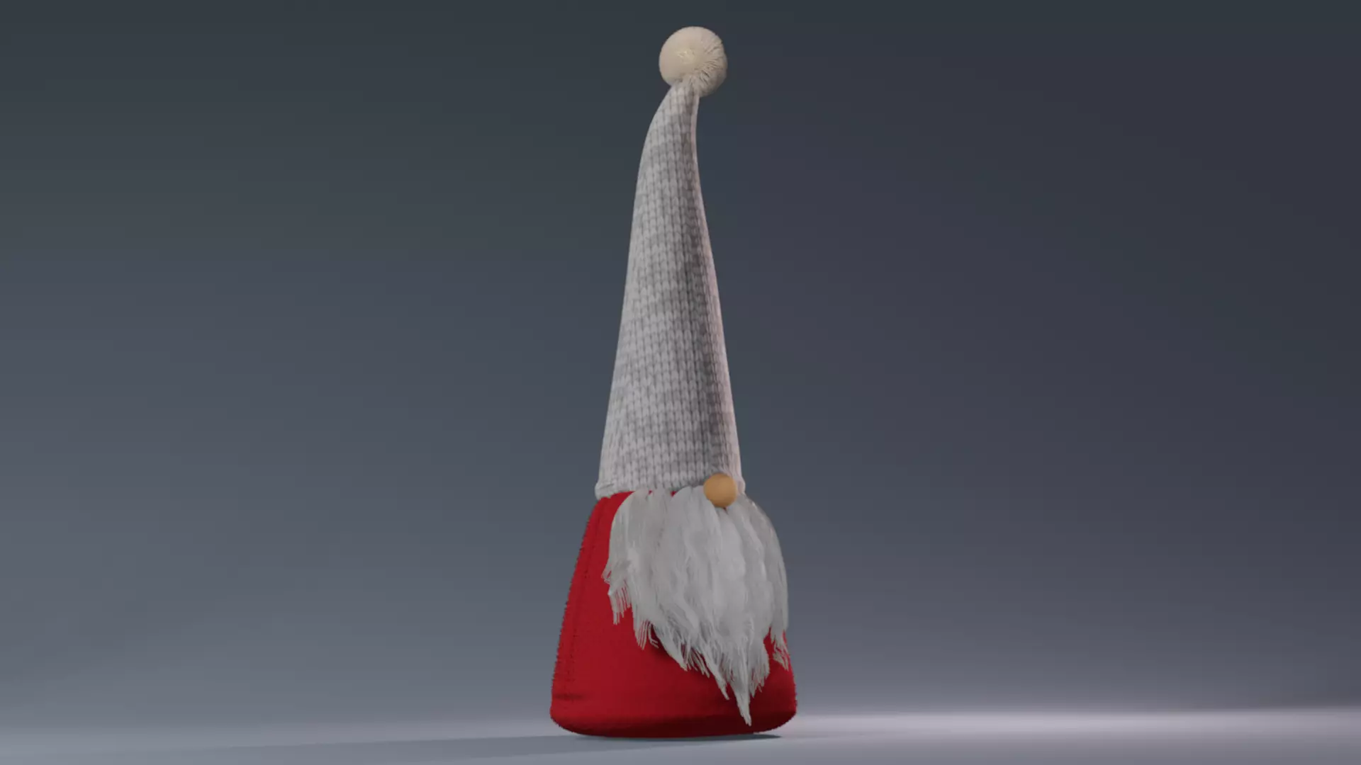 Gnome Santa Free 3D model_0