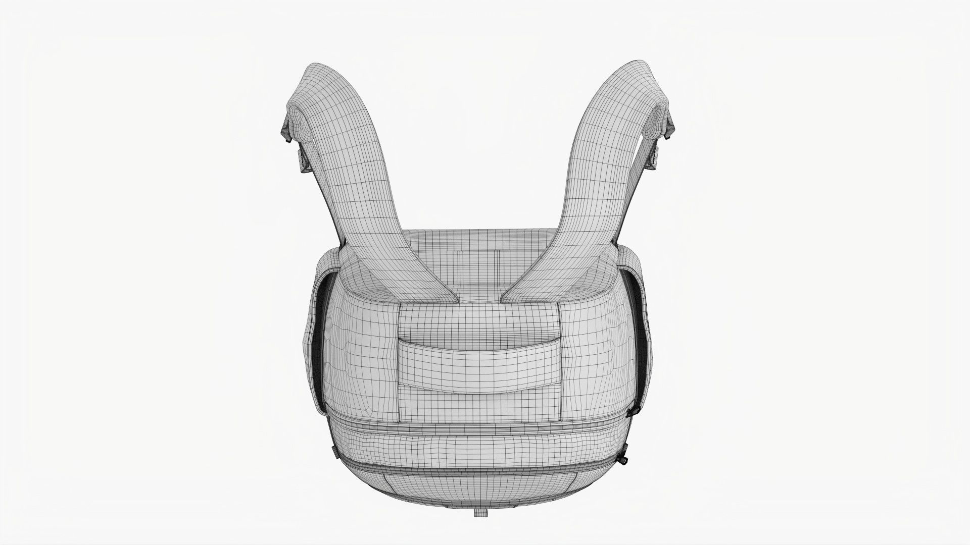 Backpack 2 periodic table 3D model_24