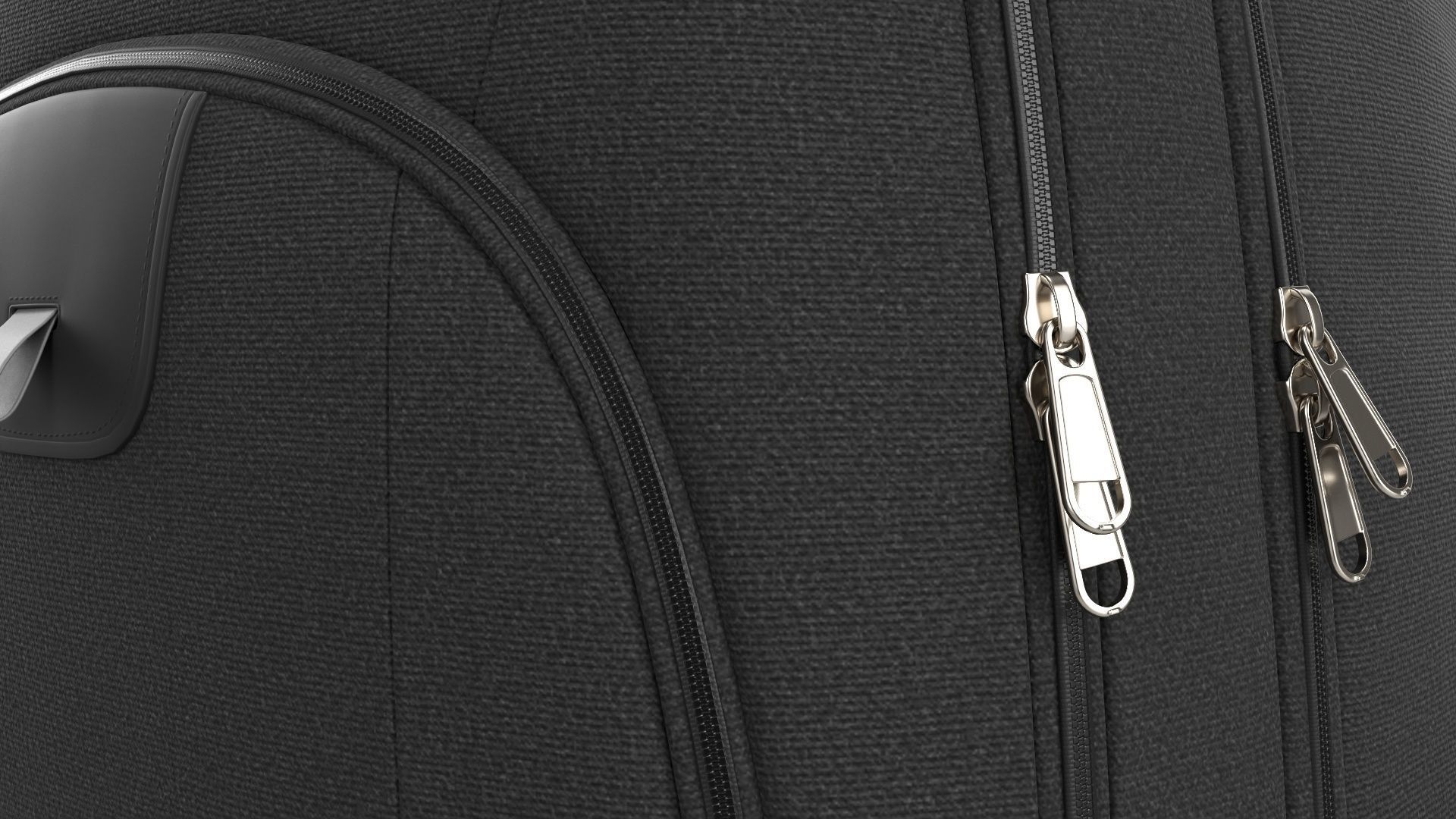 Backpack with compartment for laptop 3D model_8