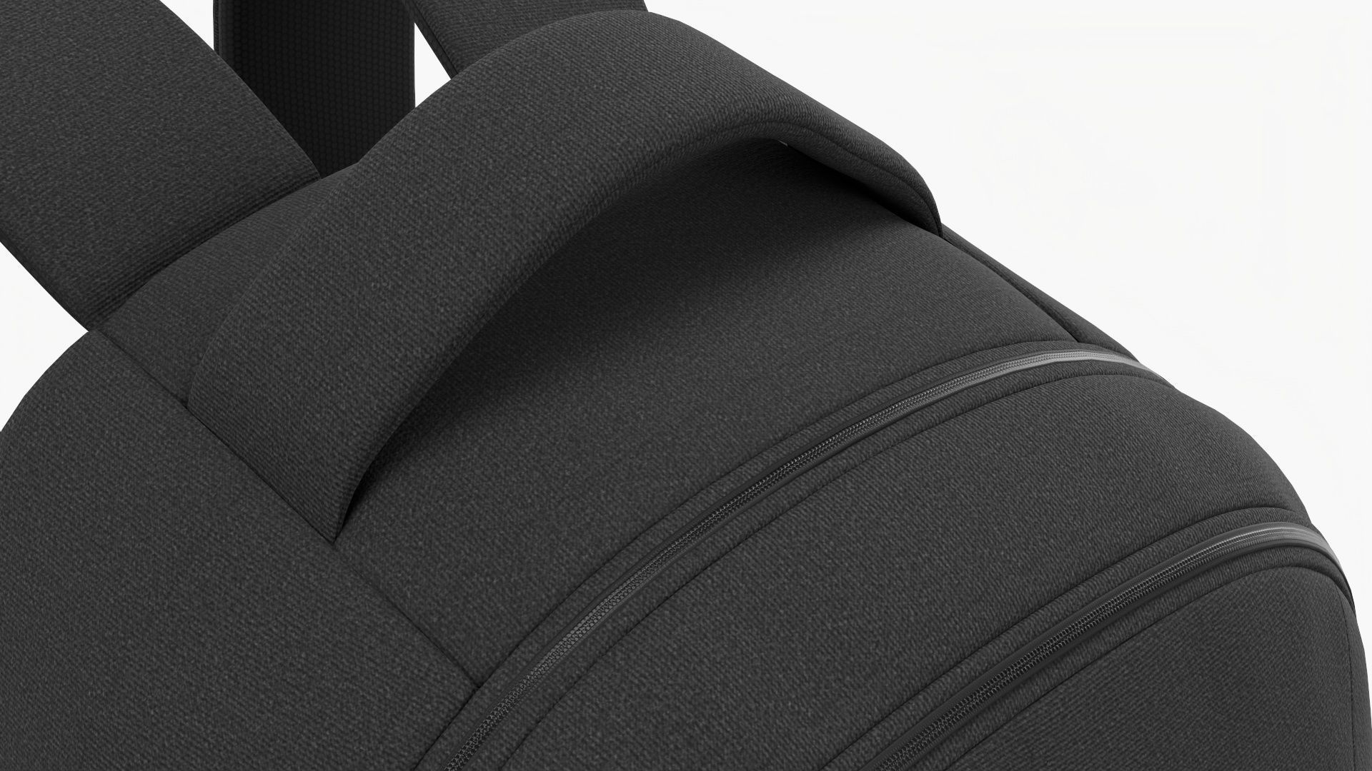 Backpack with compartment for laptop 3D model_5