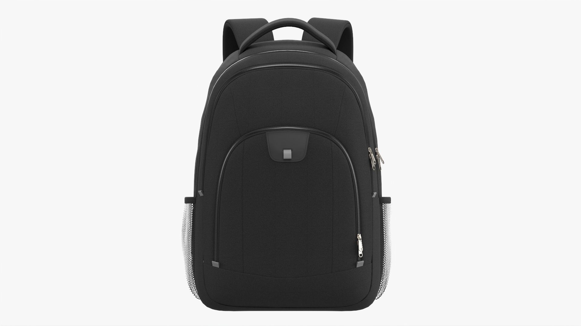 Backpack with compartment for laptop 3D model_9