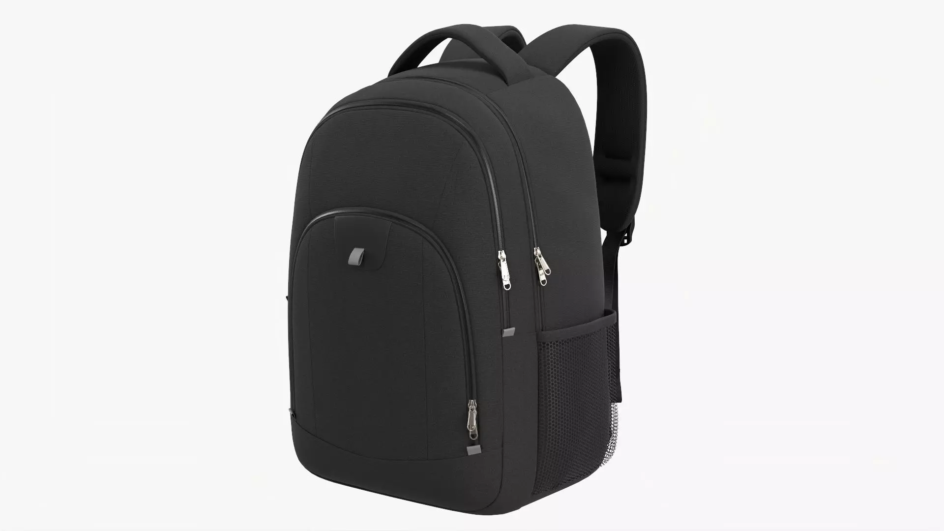 Backpack with compartment for laptop 3D model_0