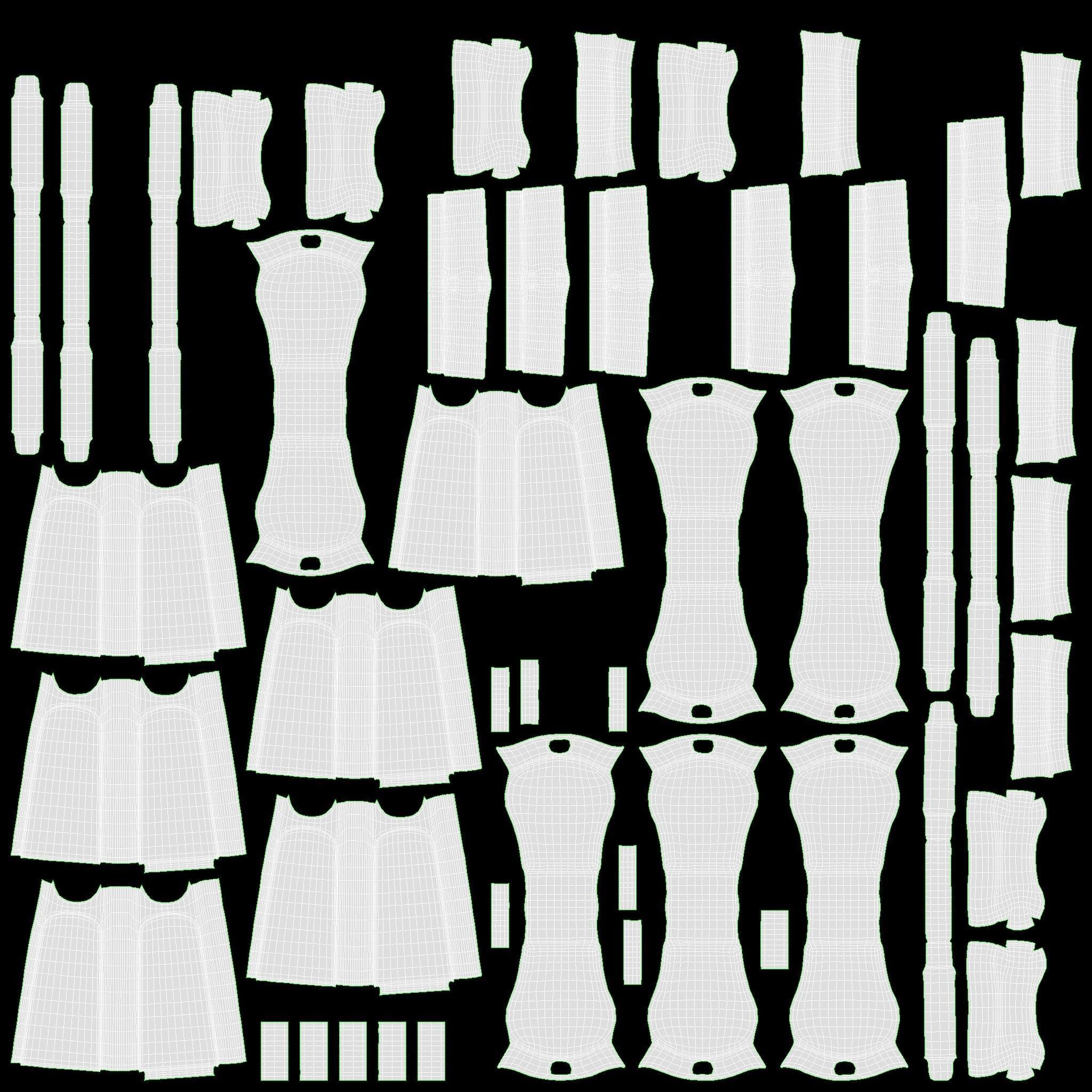 Backpack with compartment for laptop 3D model_32