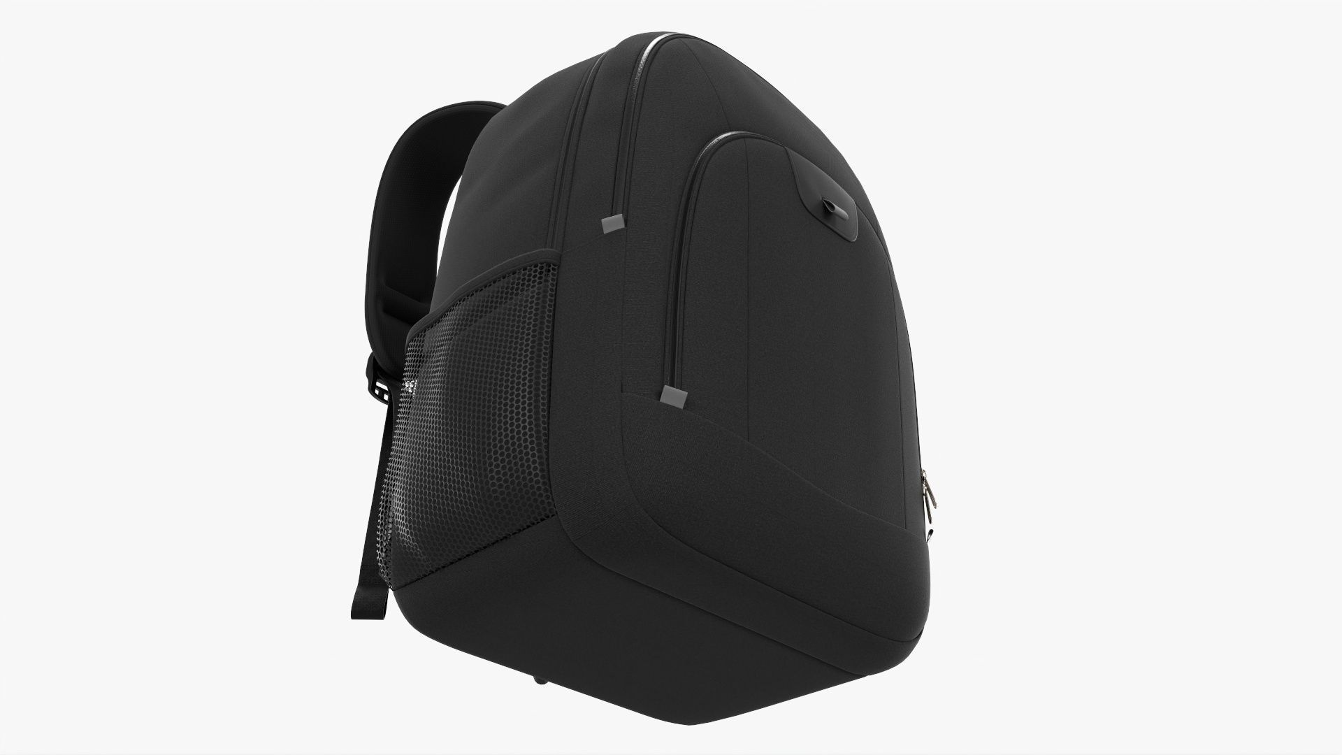 Backpack with compartment for laptop 3D model_7