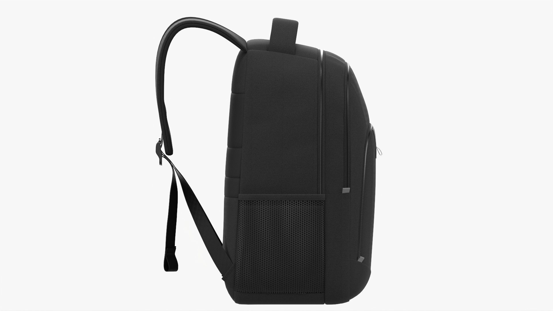 Backpack with compartment for laptop 3D model_10