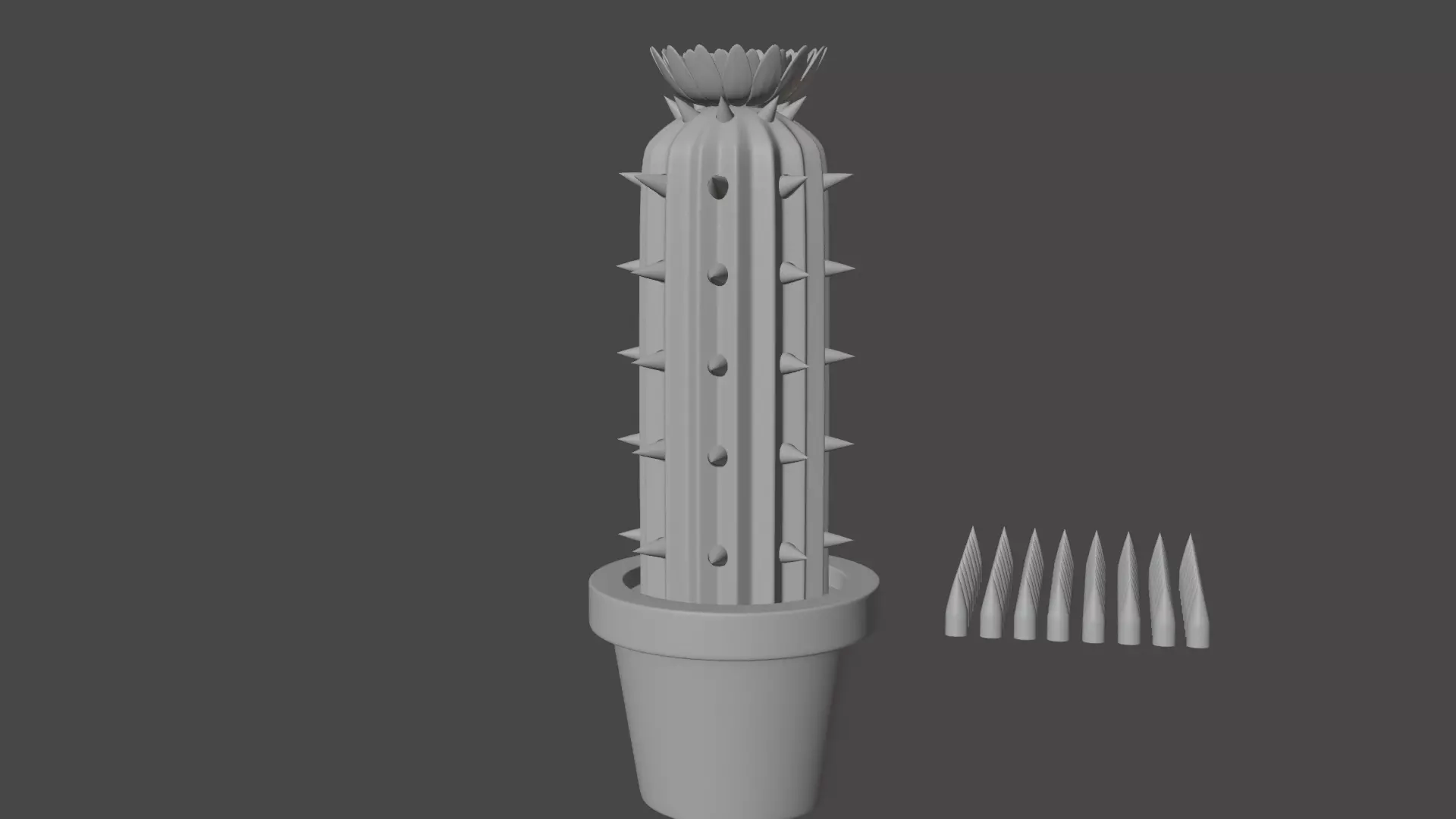 Cactus model for 3d printing 3D print model_0