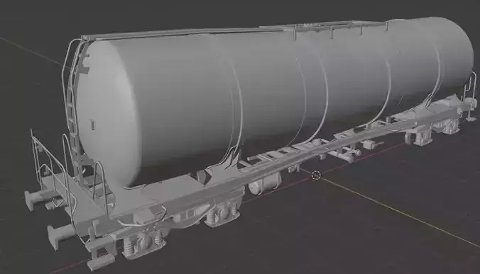 H0 1-87 scale Zacns 88 tank car 3D print model