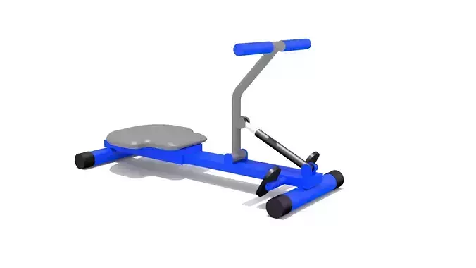 Kid Play Fitness Low-poly 3D model