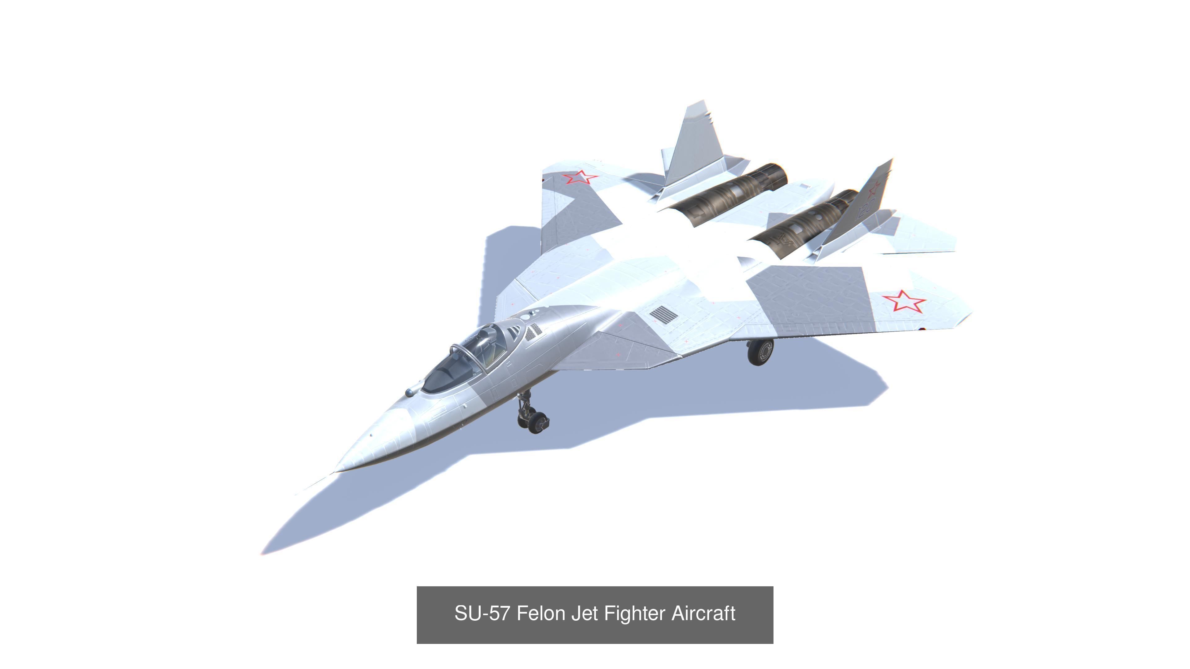 Jet Fighter Aircrafts Mega Bundle 3D Model Collection_42
