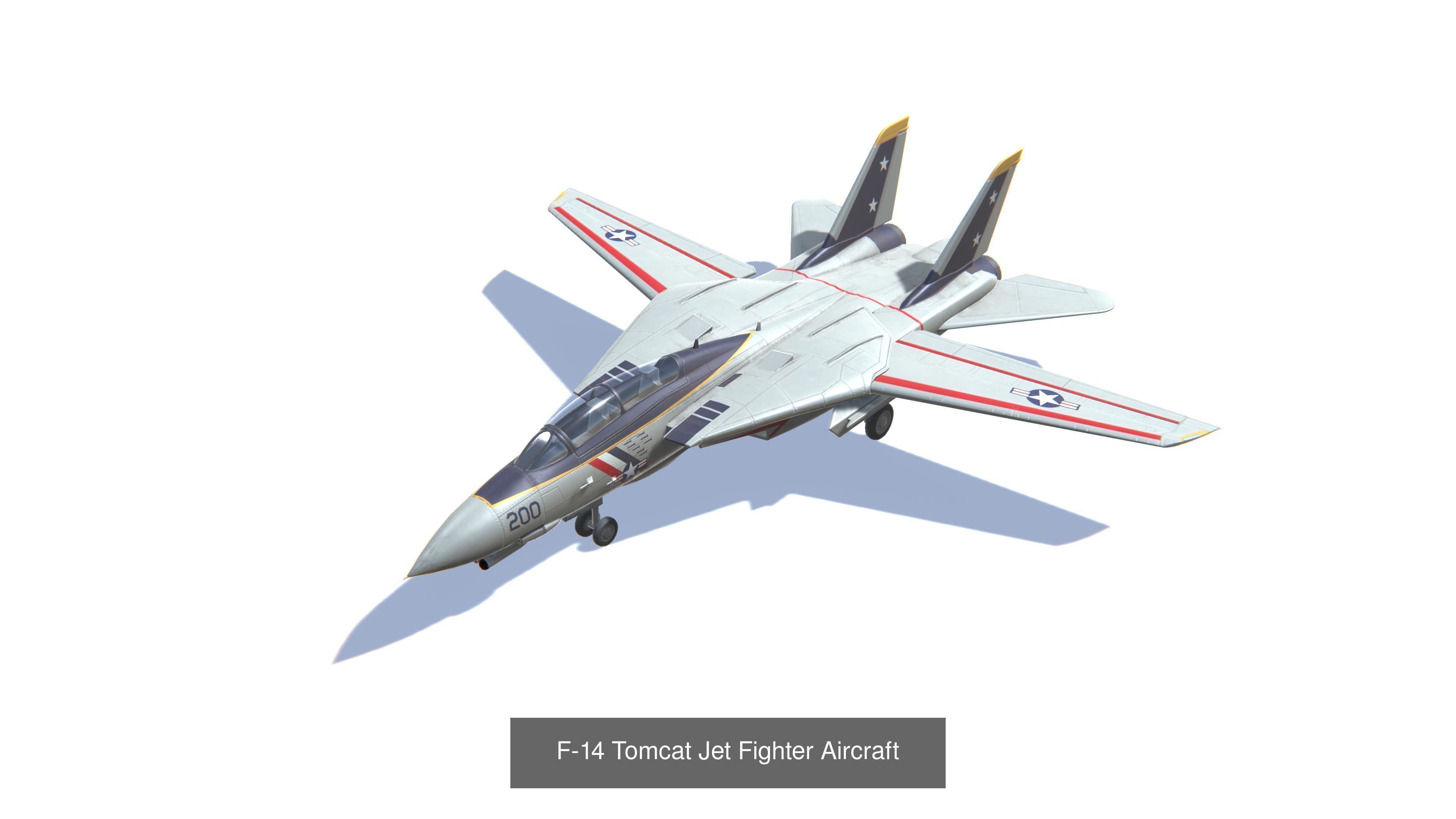 Jet Fighter Aircrafts Mega Bundle 3D Model Collection_31