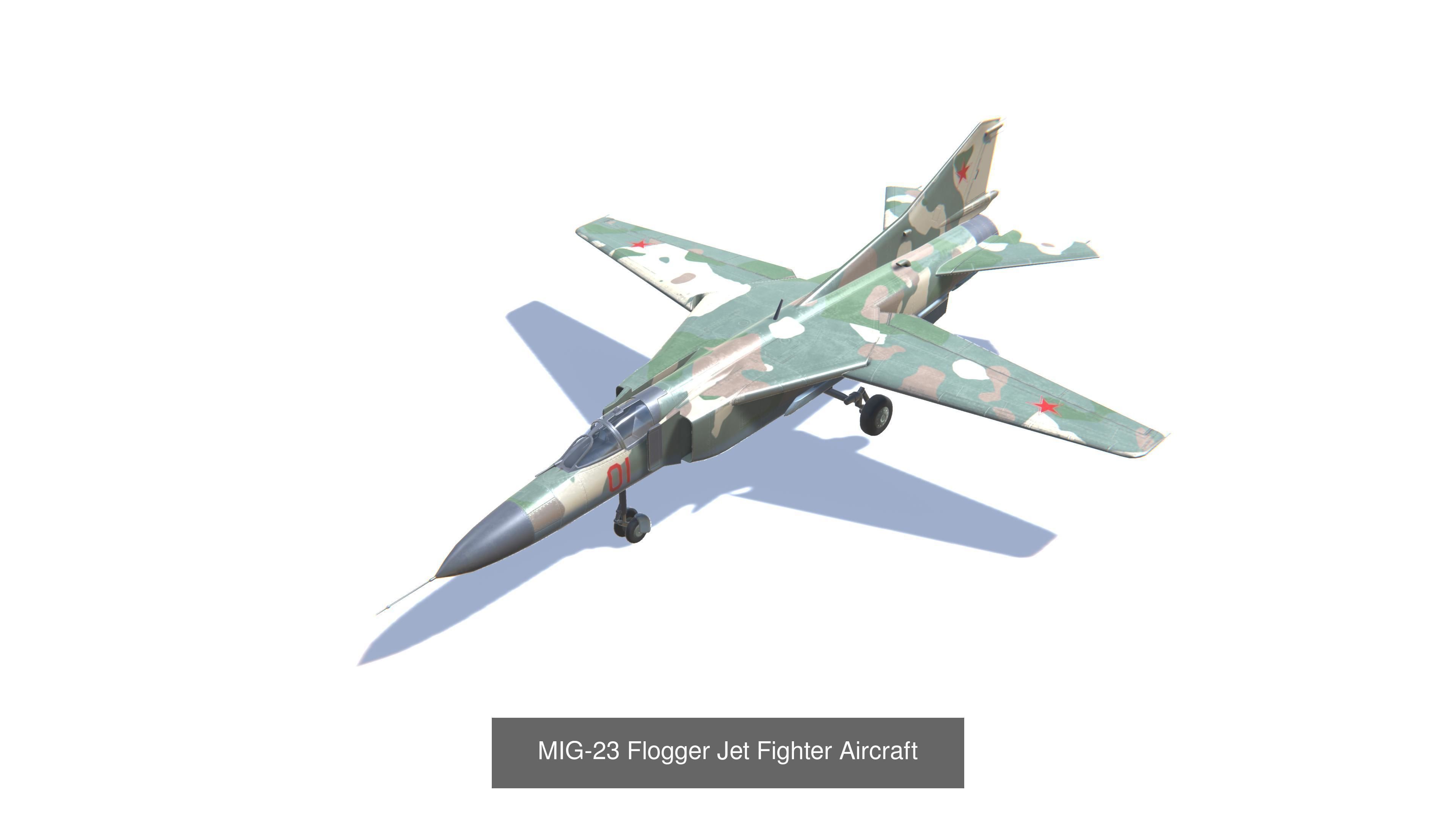 Jet Fighter Aircrafts Mega Bundle 3D Model Collection_37