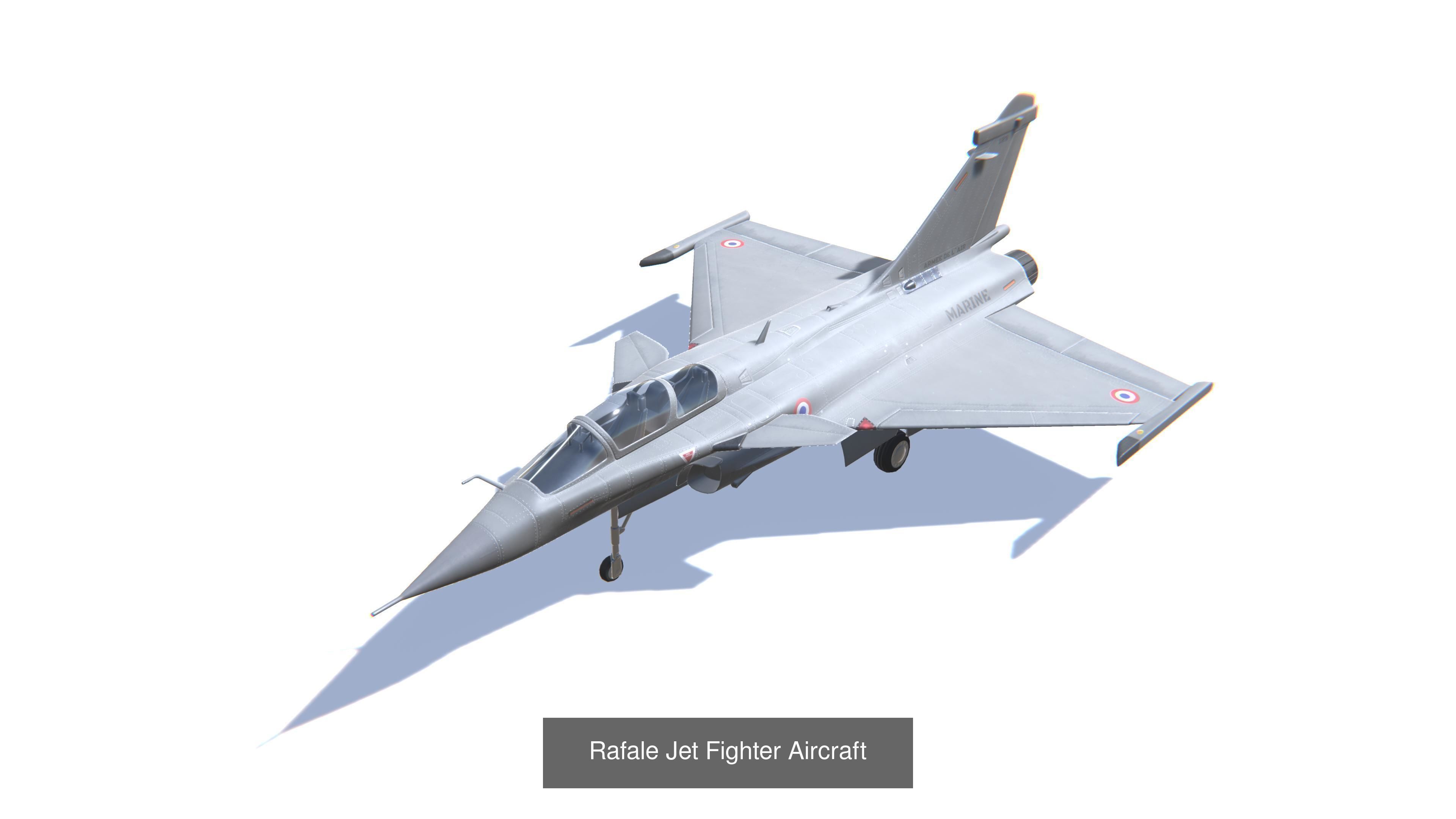 Jet Fighter Aircrafts Mega Bundle 3D Model Collection_51
