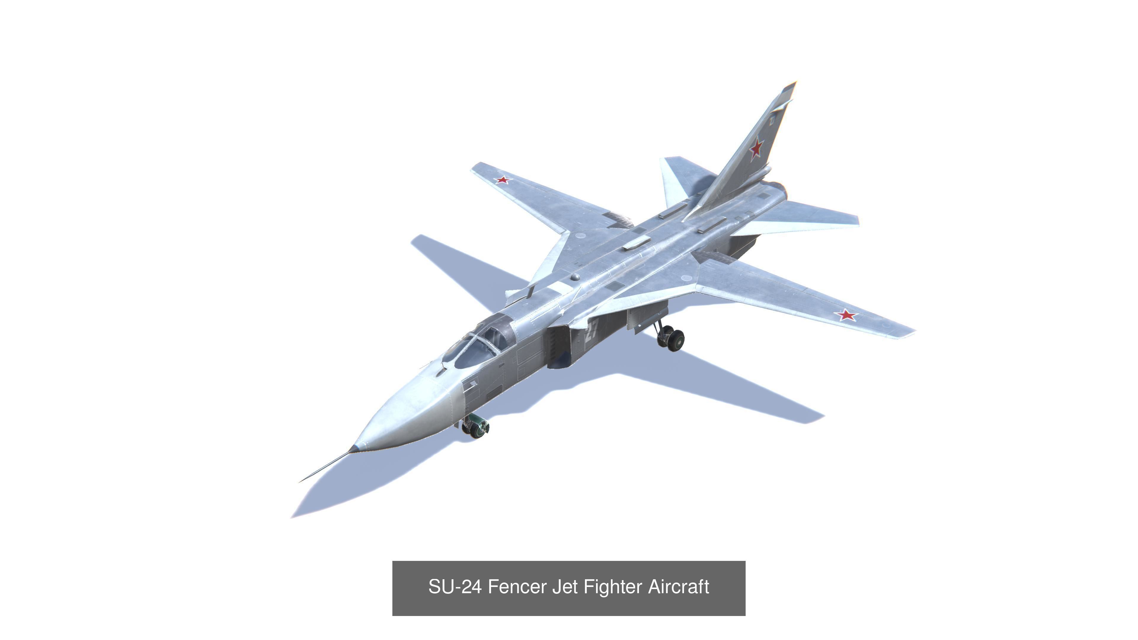 Jet Fighter Aircrafts Mega Bundle 3D Model Collection_53