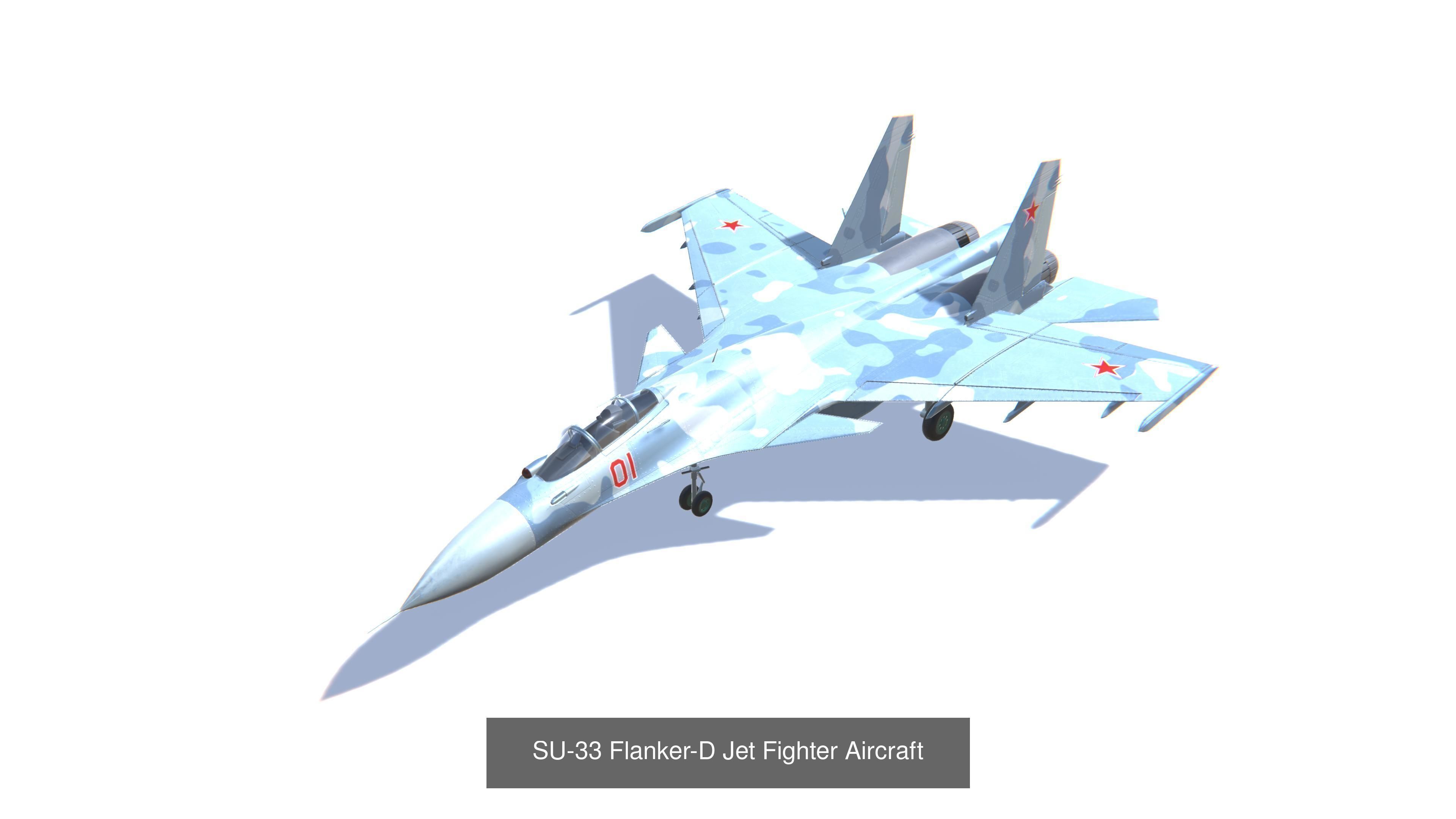 Jet Fighter Aircrafts Mega Bundle 3D Model Collection_41