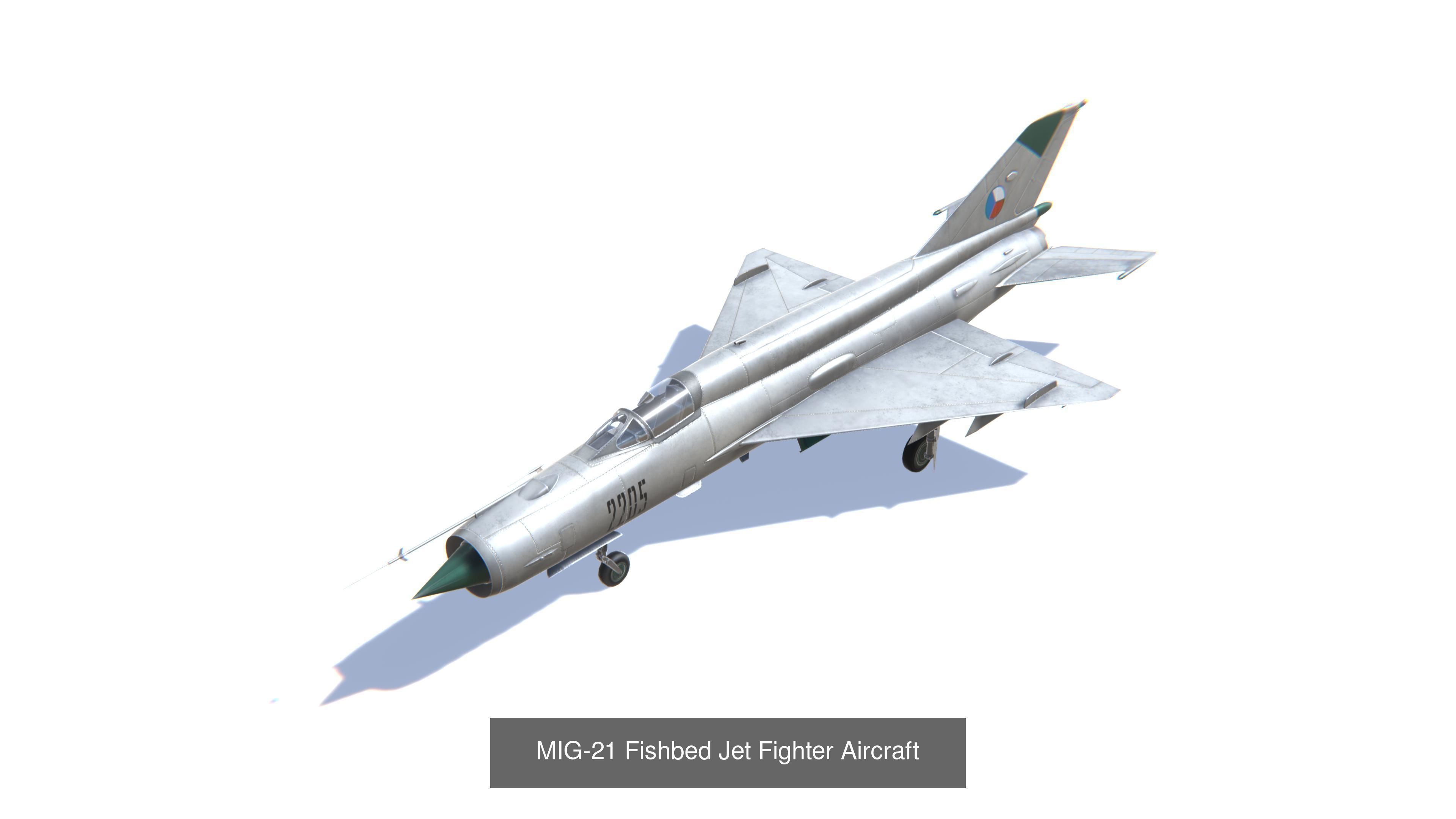 Jet Fighter Aircrafts Mega Bundle 3D Model Collection_47