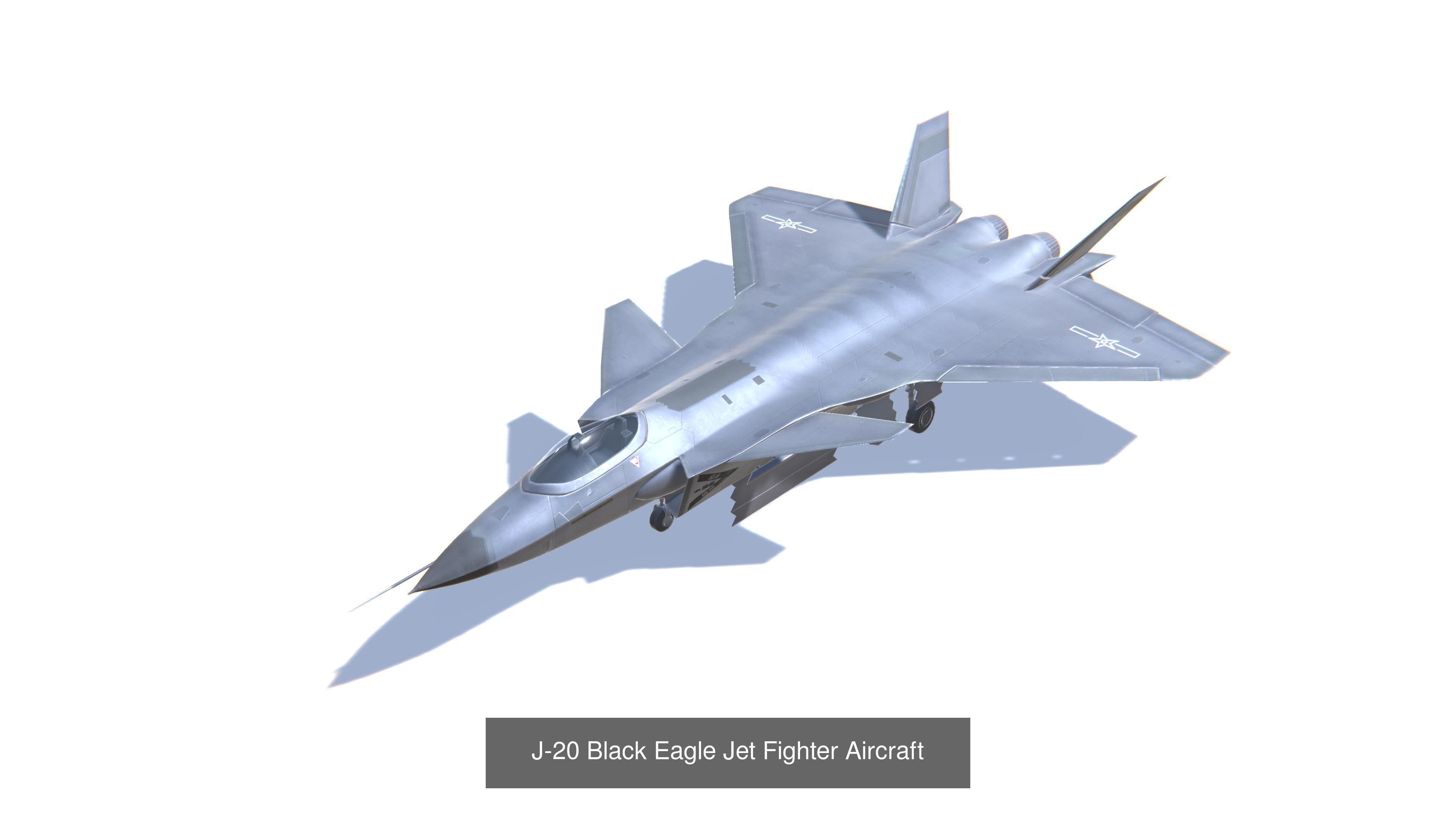 Jet Fighter Aircrafts Mega Bundle 3D Model Collection_46