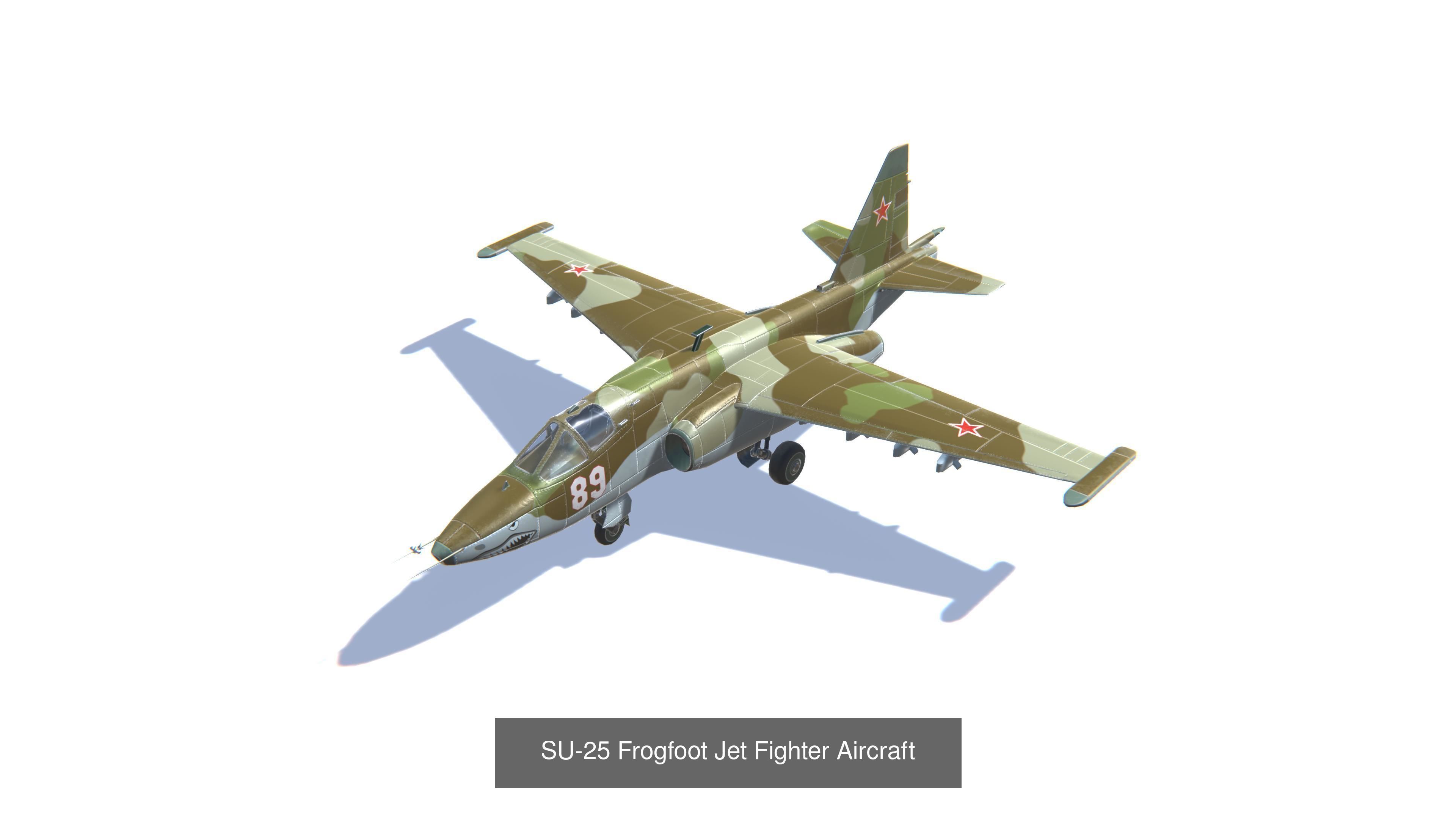 Jet Fighter Aircrafts Mega Bundle 3D Model Collection_55