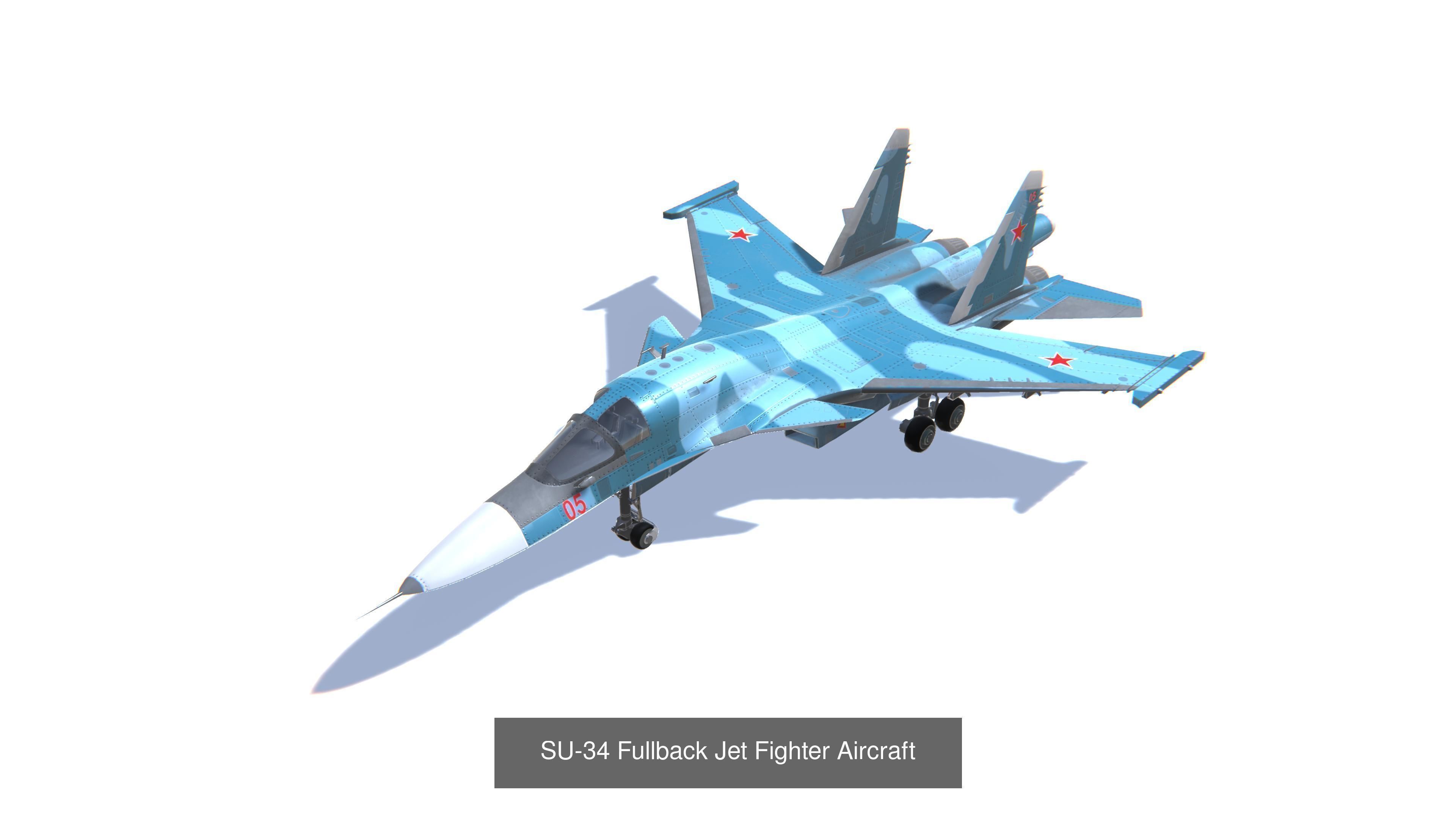 Jet Fighter Aircrafts Mega Bundle 3D Model Collection_57
