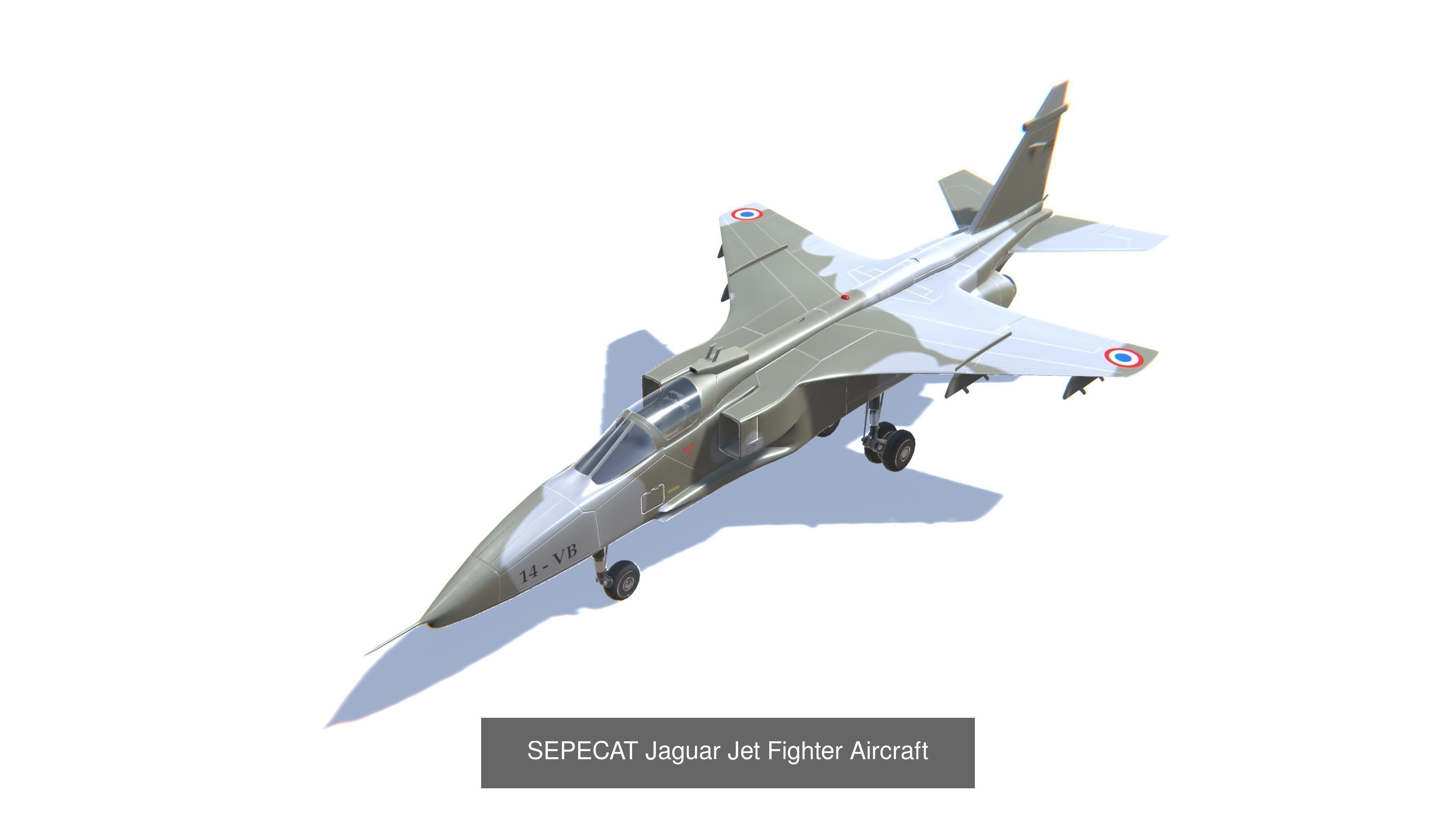 Jet Fighter Aircrafts Mega Bundle 3D Model Collection_52