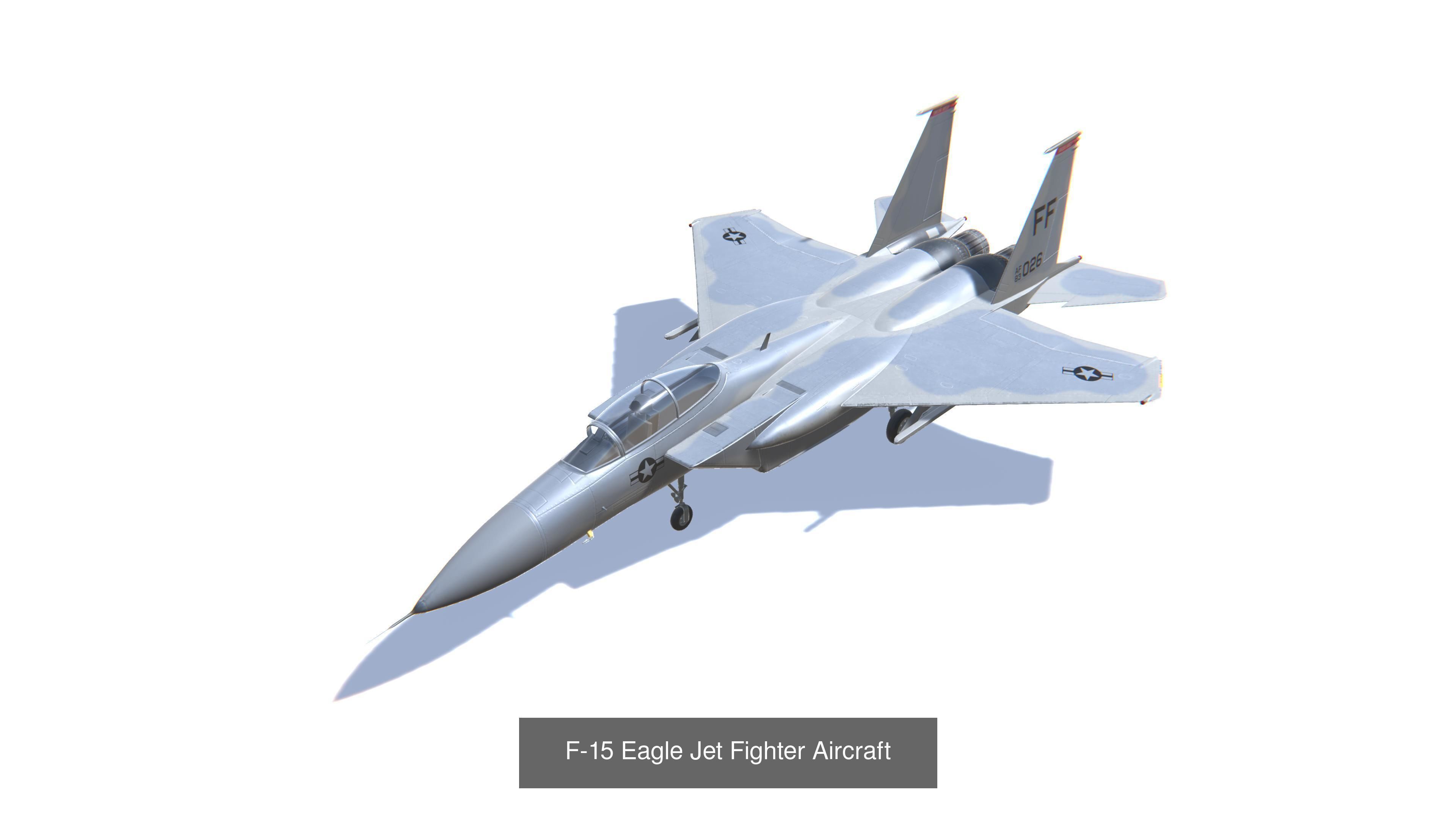 Jet Fighter Aircrafts Mega Bundle 3D Model Collection_32