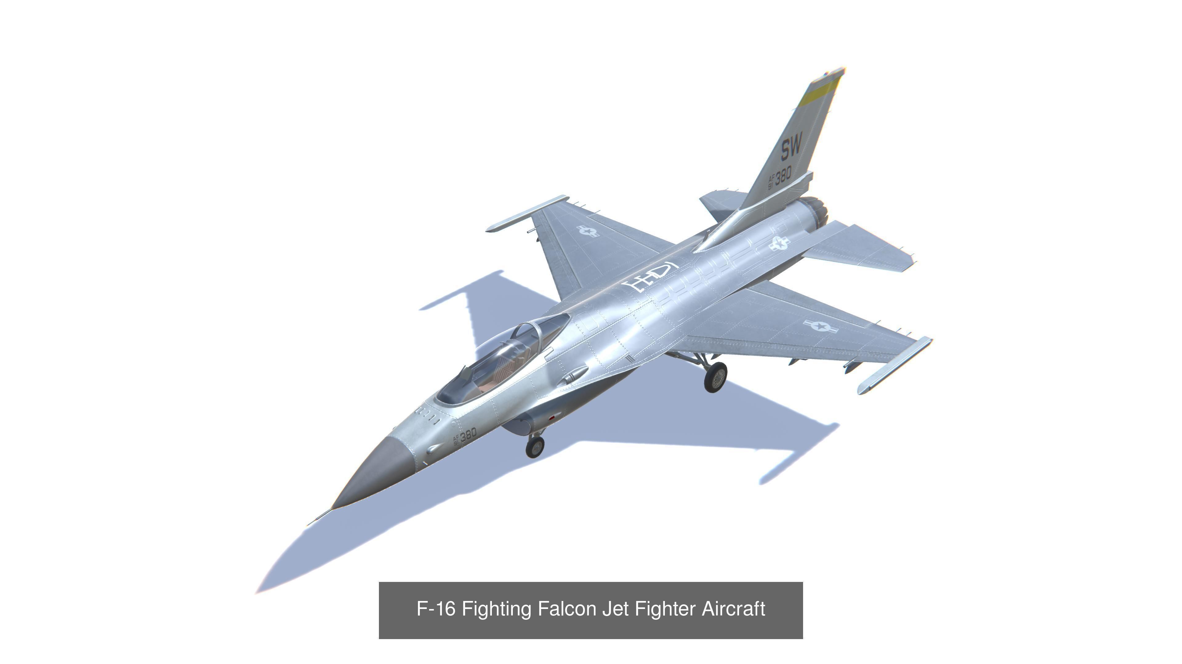 Jet Fighter Aircrafts Mega Bundle 3D Model Collection_33
