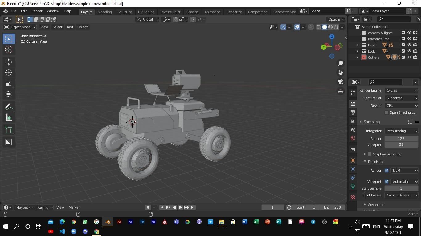 planet unknown robot 3d model Low-poly 3D model_6