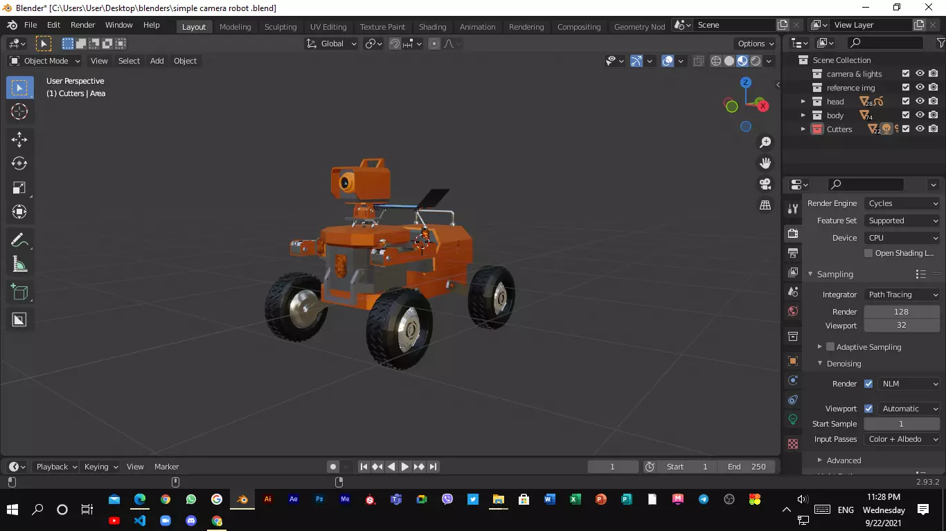 planet unknown robot 3d model Low-poly 3D model_0