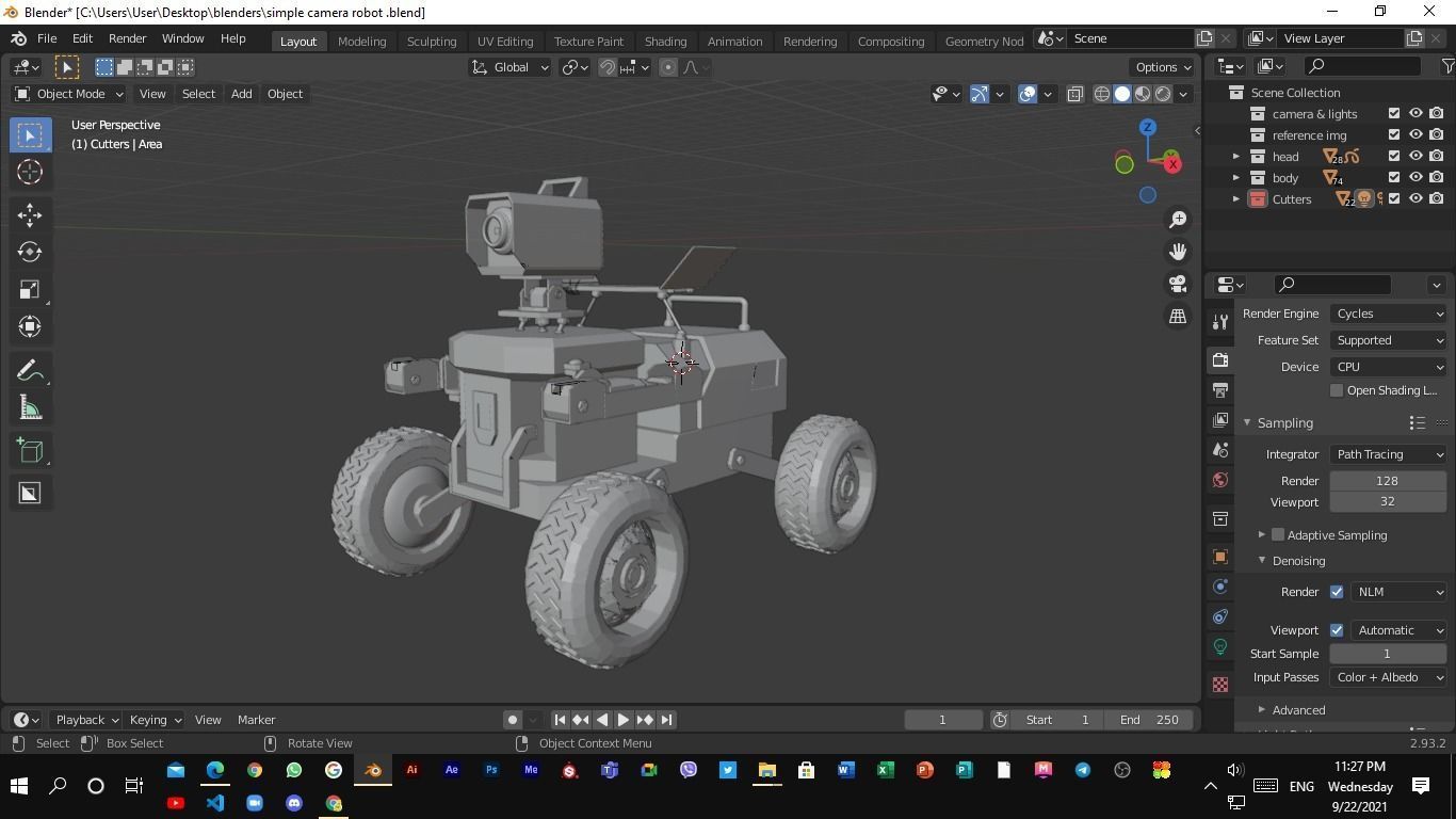 planet unknown robot 3d model Low-poly 3D model_8