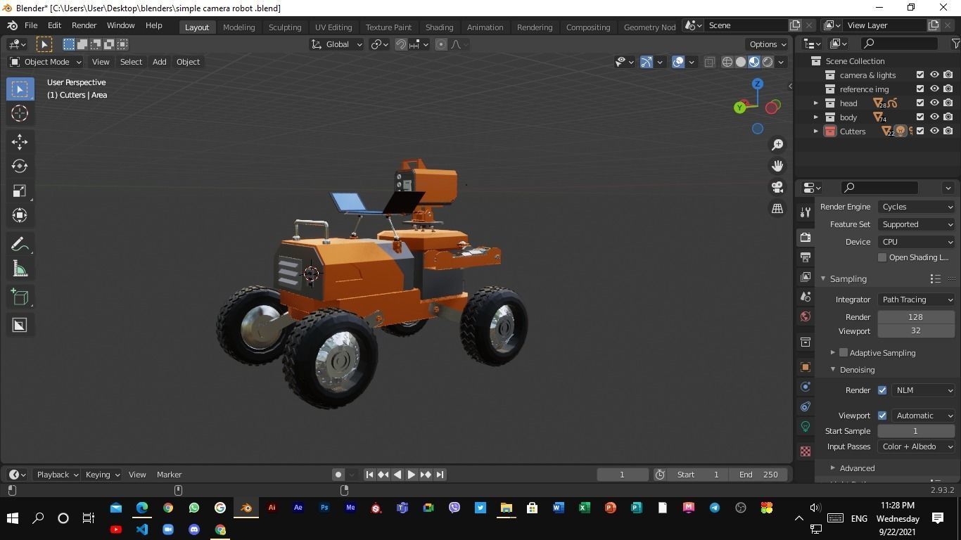 planet unknown robot 3d model Low-poly 3D model_5