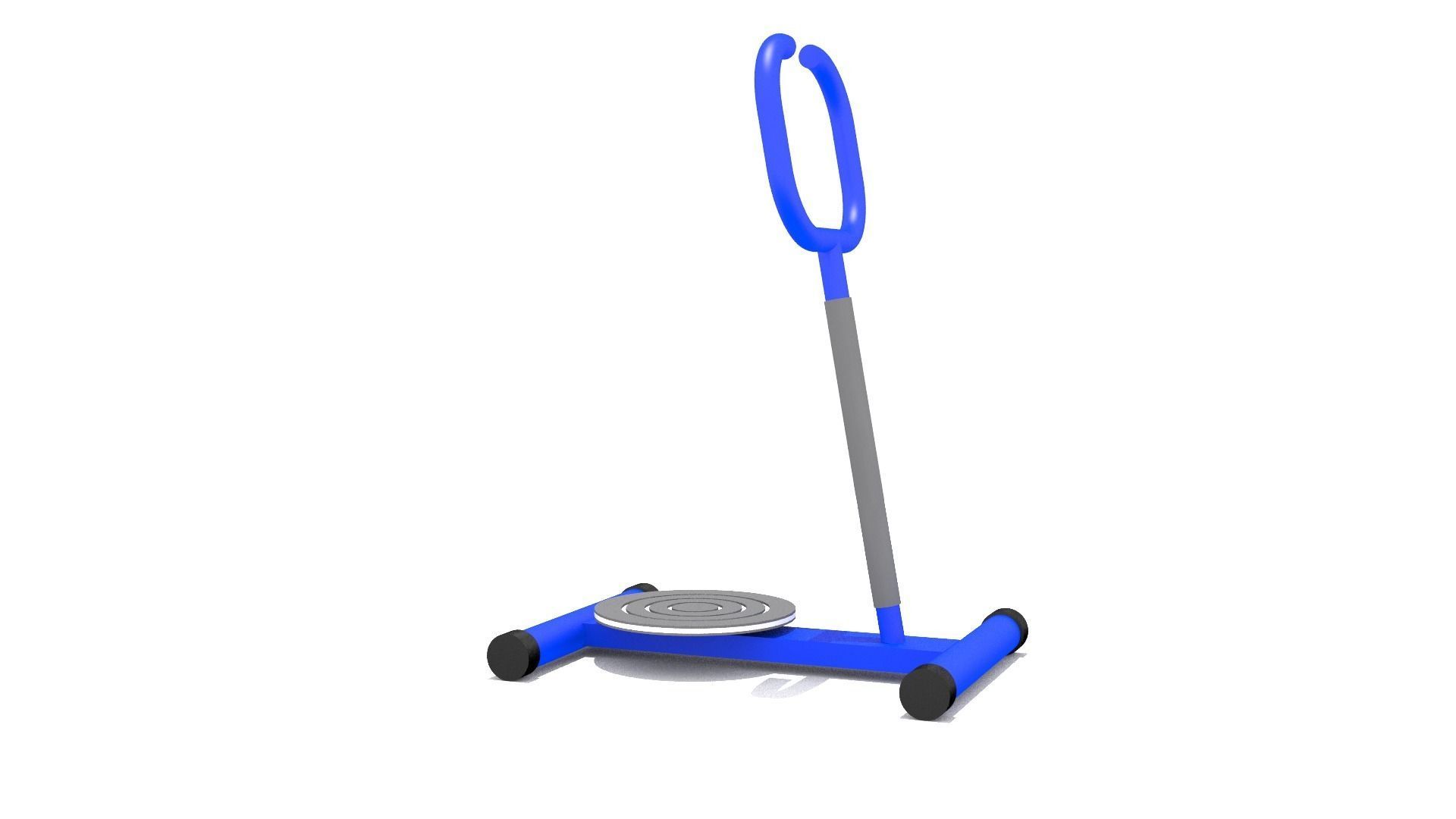 Kid Play Fitness Low-poly 3D model_9