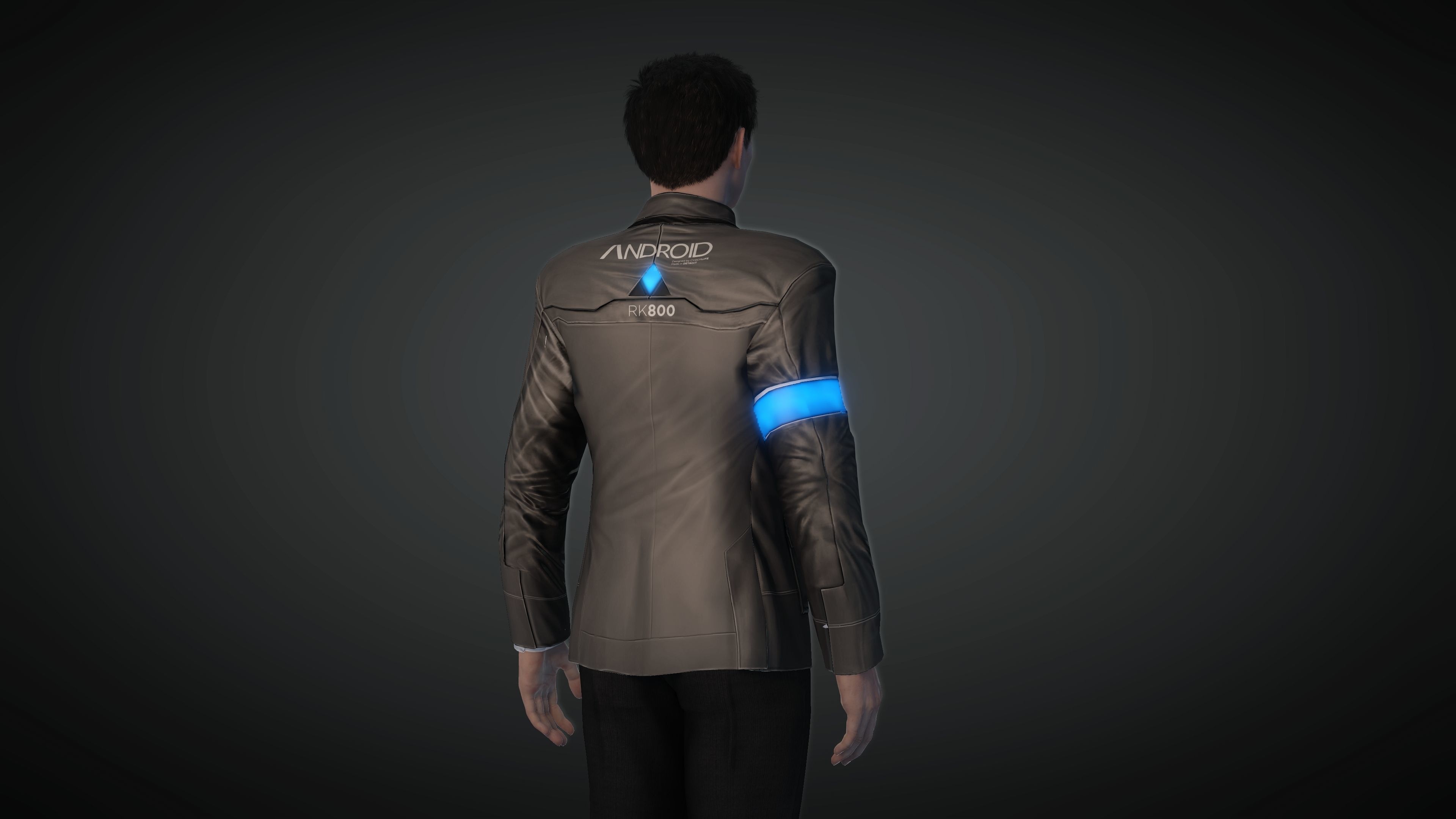 3D model detroit become human rk800 VR / AR / low-poly | CGTrader