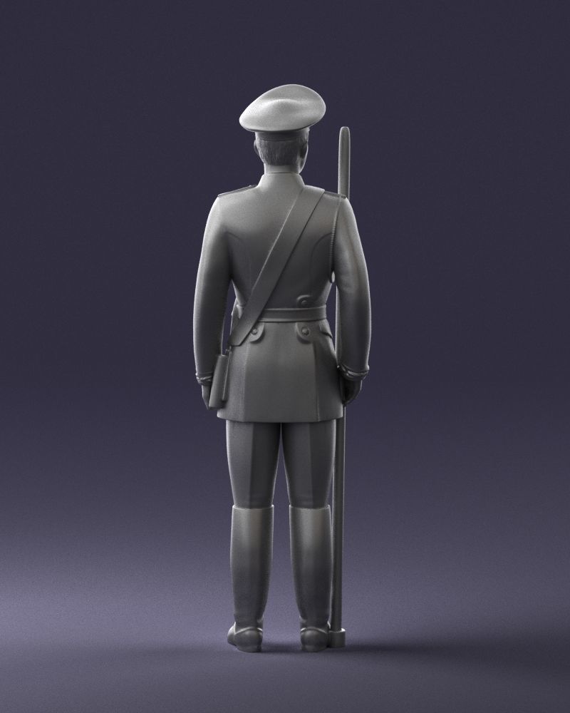 000115 Soviet Honor Guard Officer 0116 3dp 3D print model_12