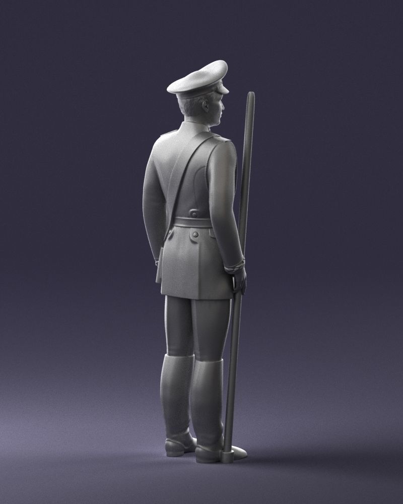 000115 Soviet Honor Guard Officer 0116 3dp 3D print model_10