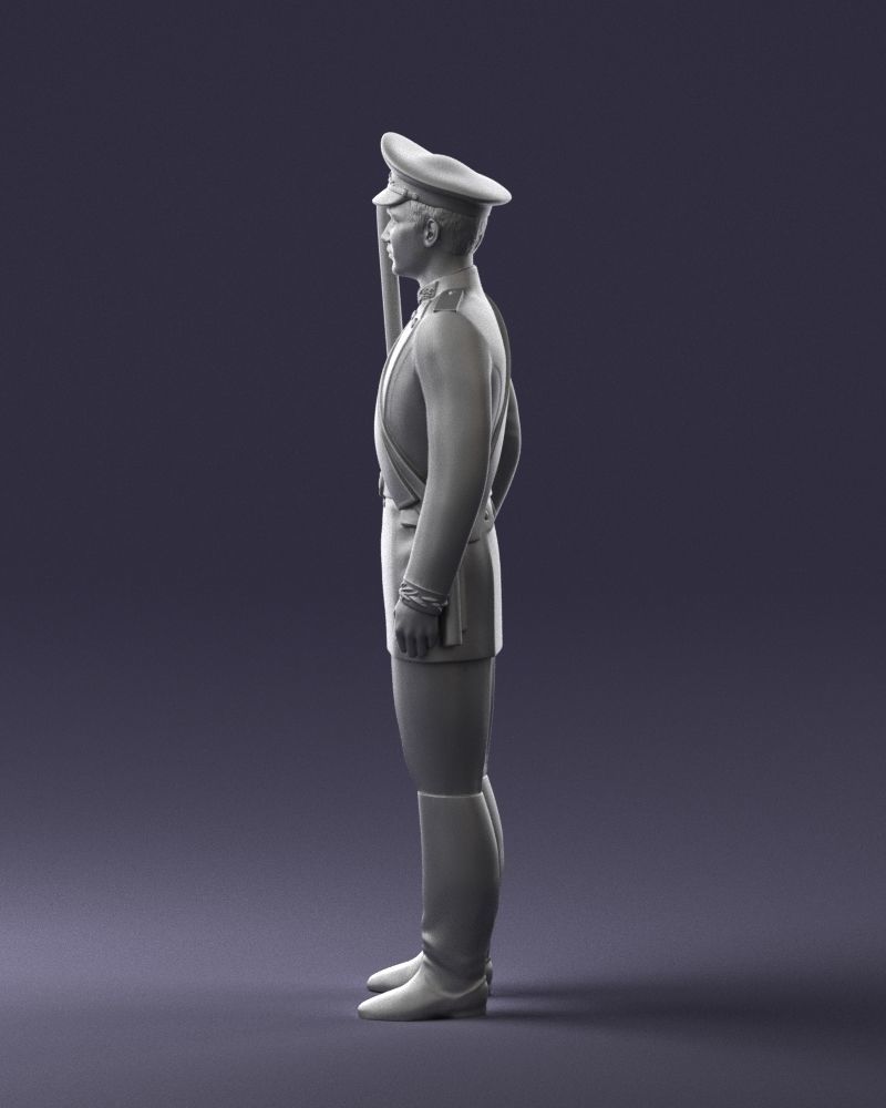 000115 Soviet Honor Guard Officer 0116 3dp 3D print model_16