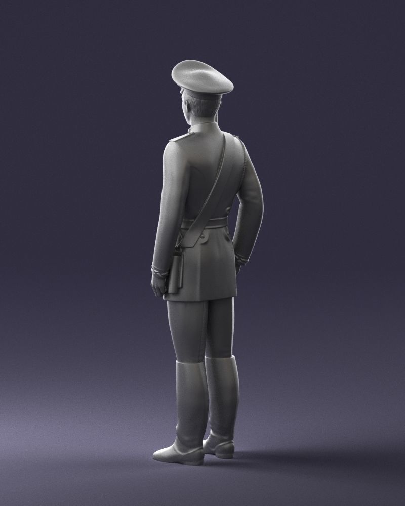 000115 Soviet Honor Guard Officer 0116 3dp 3D print model_14
