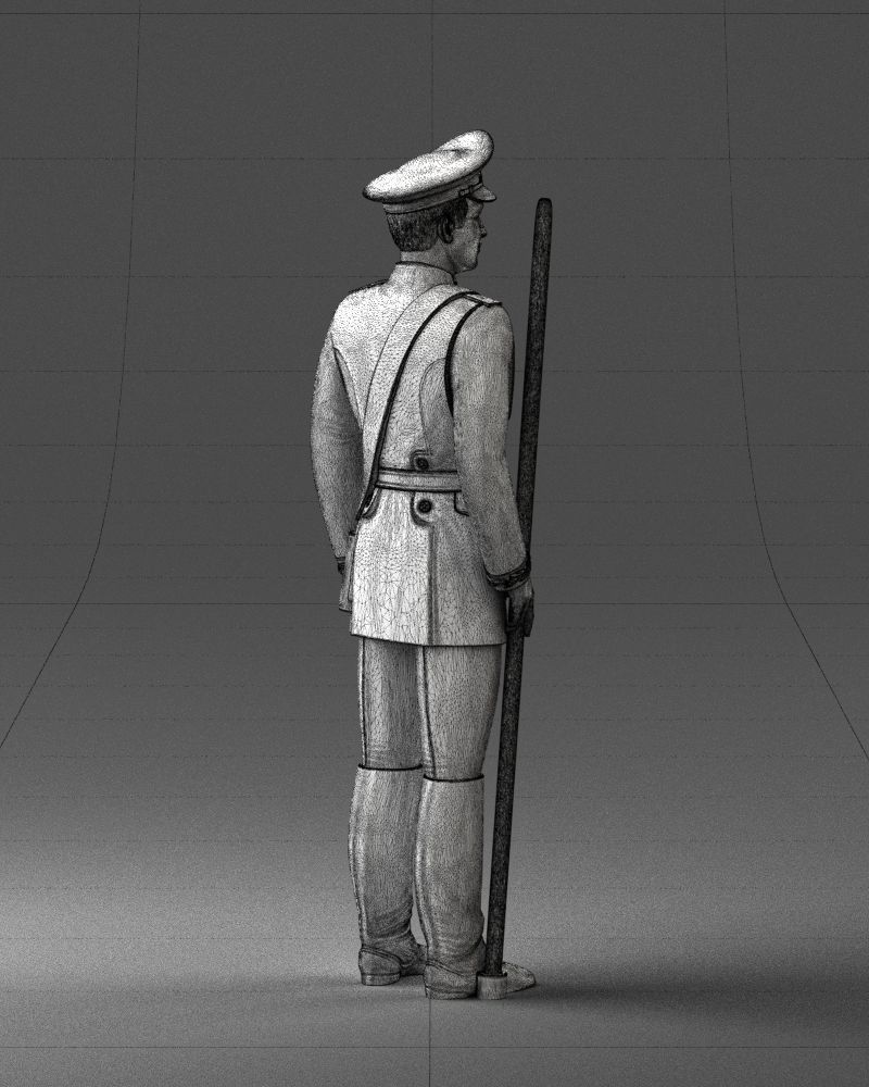000115 Soviet Honor Guard Officer 0116 3dp 3D print model_11