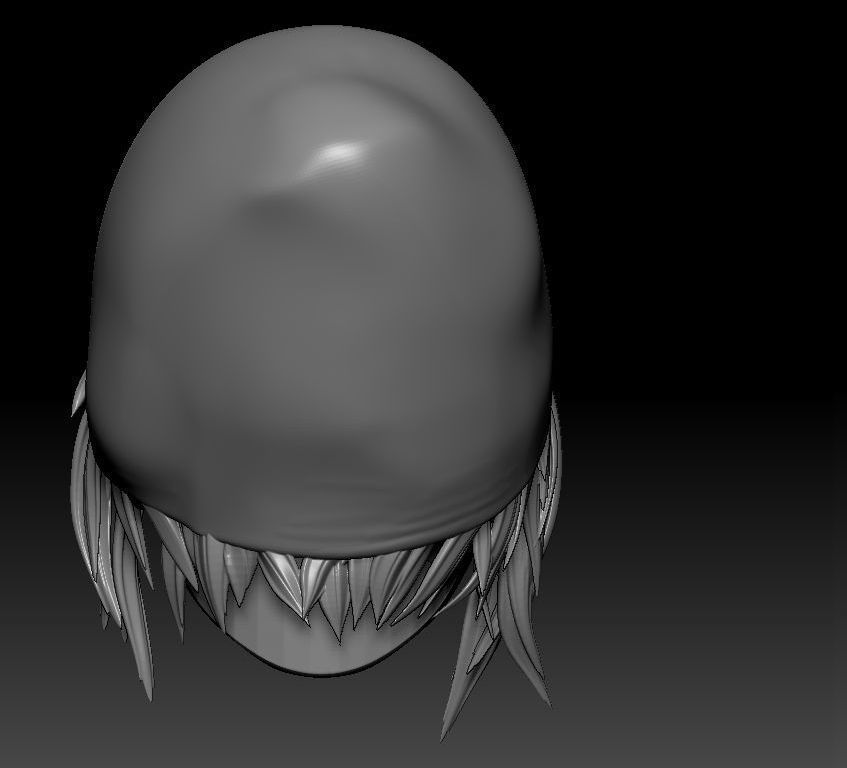 Chloe Price  Life Is Strange Head 3D print model_4