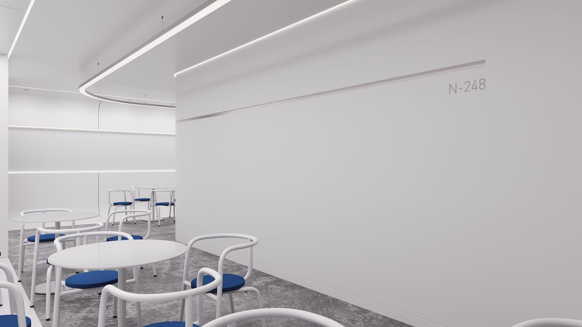 Cafe Interior NM 2 3D model_7