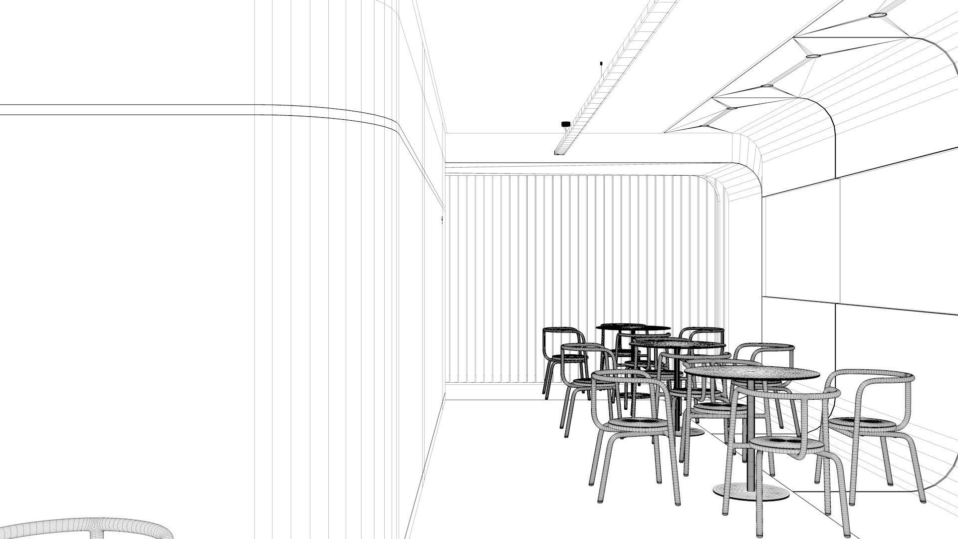 Cafe Interior NM 2 3D model_13