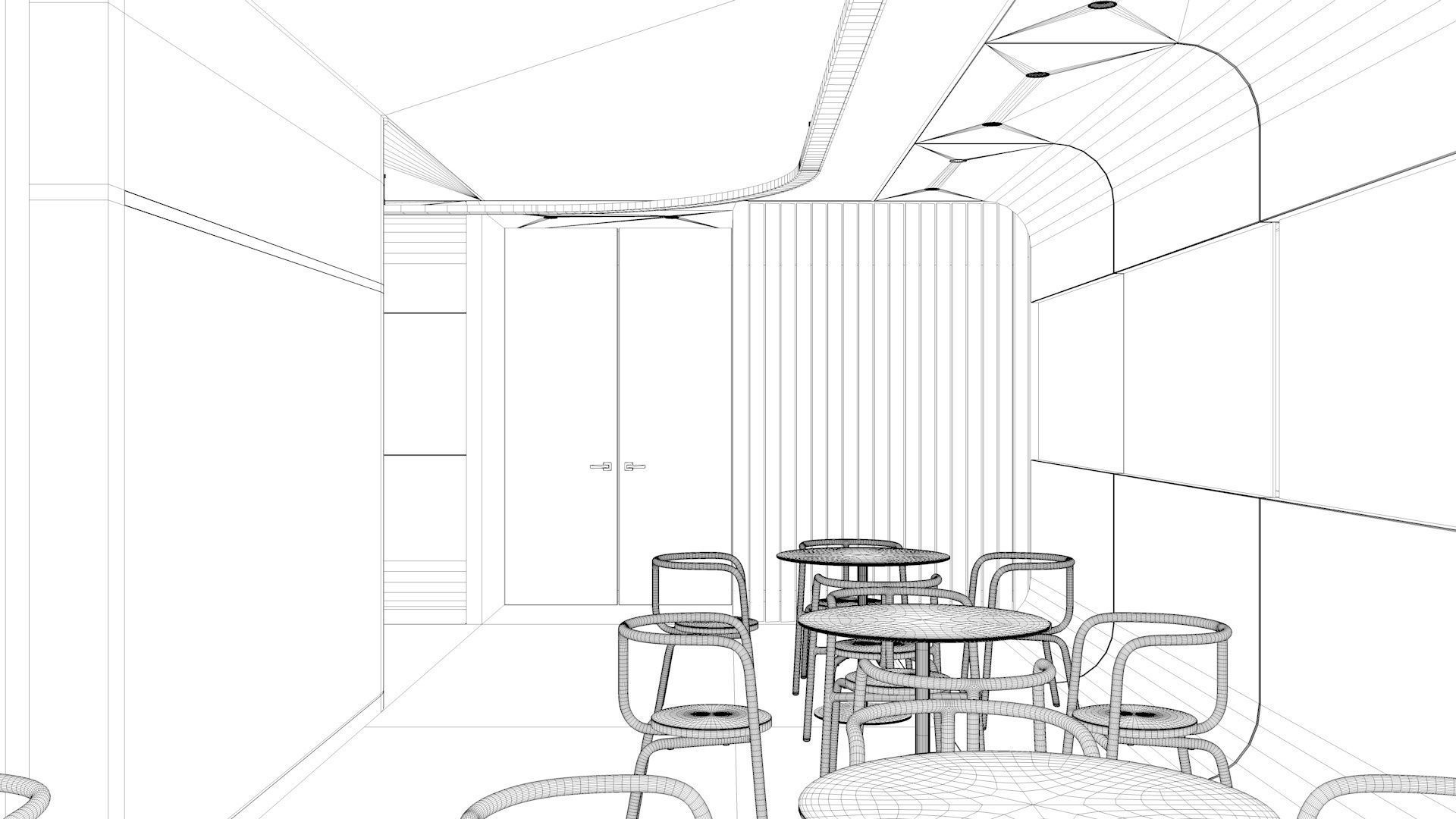 Cafe Interior NM 2 3D model_12