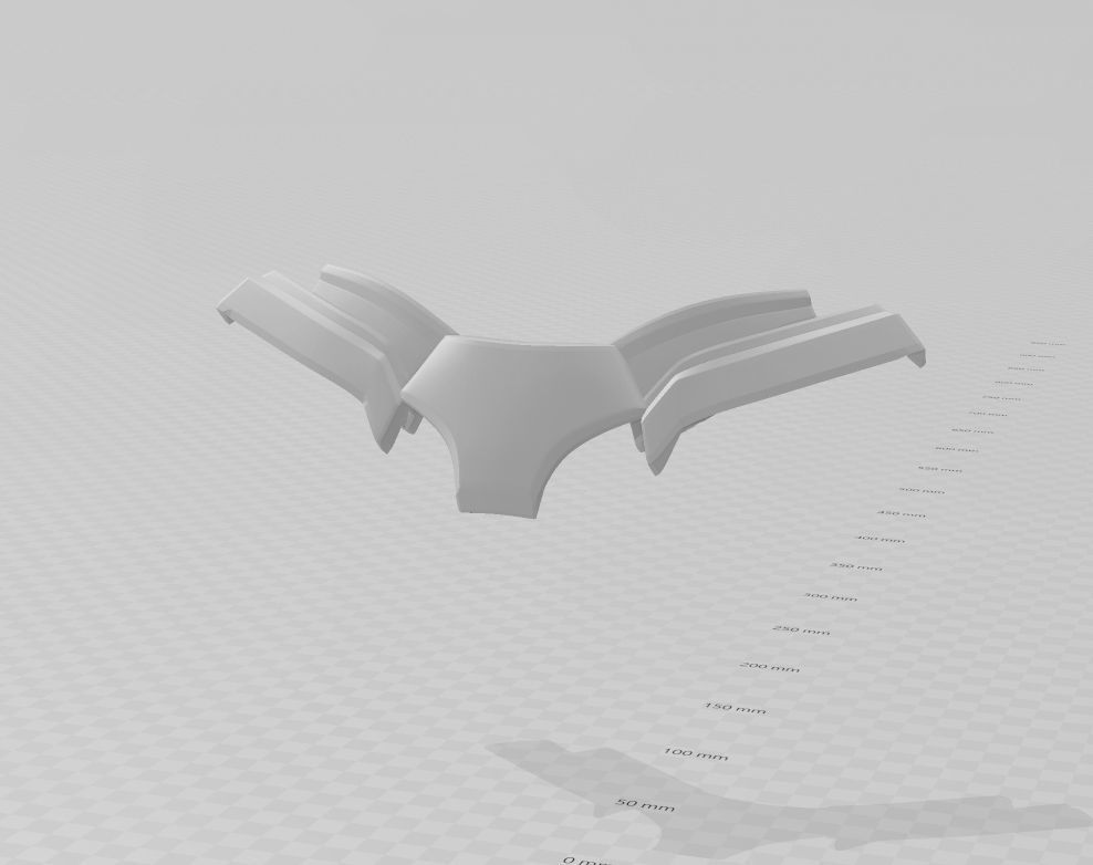 Batman Arkham Knight Red Hood Logo Chest 3D print model_5