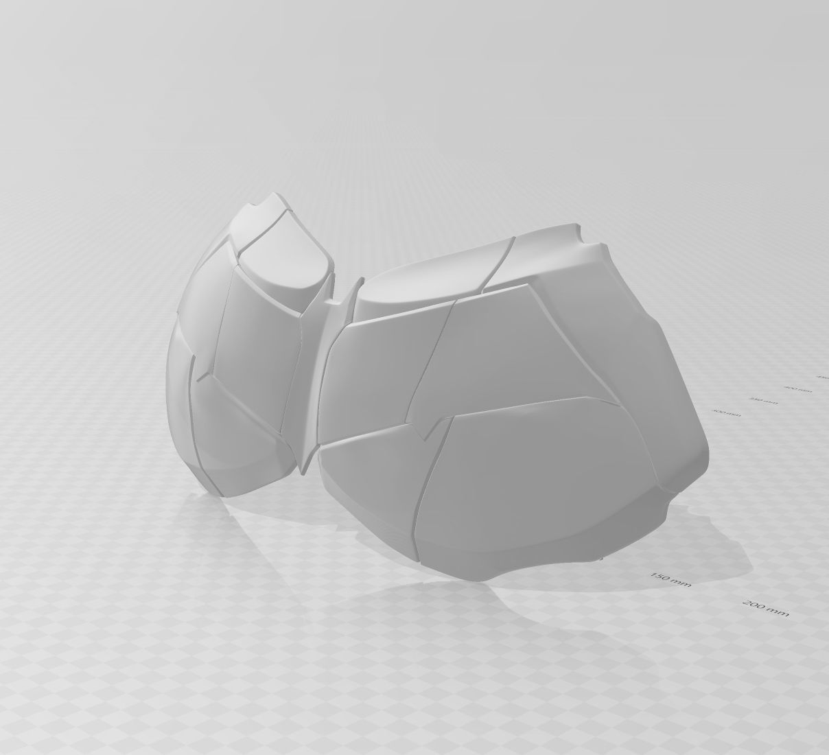 Batman Arkham Knight Red Hood Logo Chest 3D print model_4