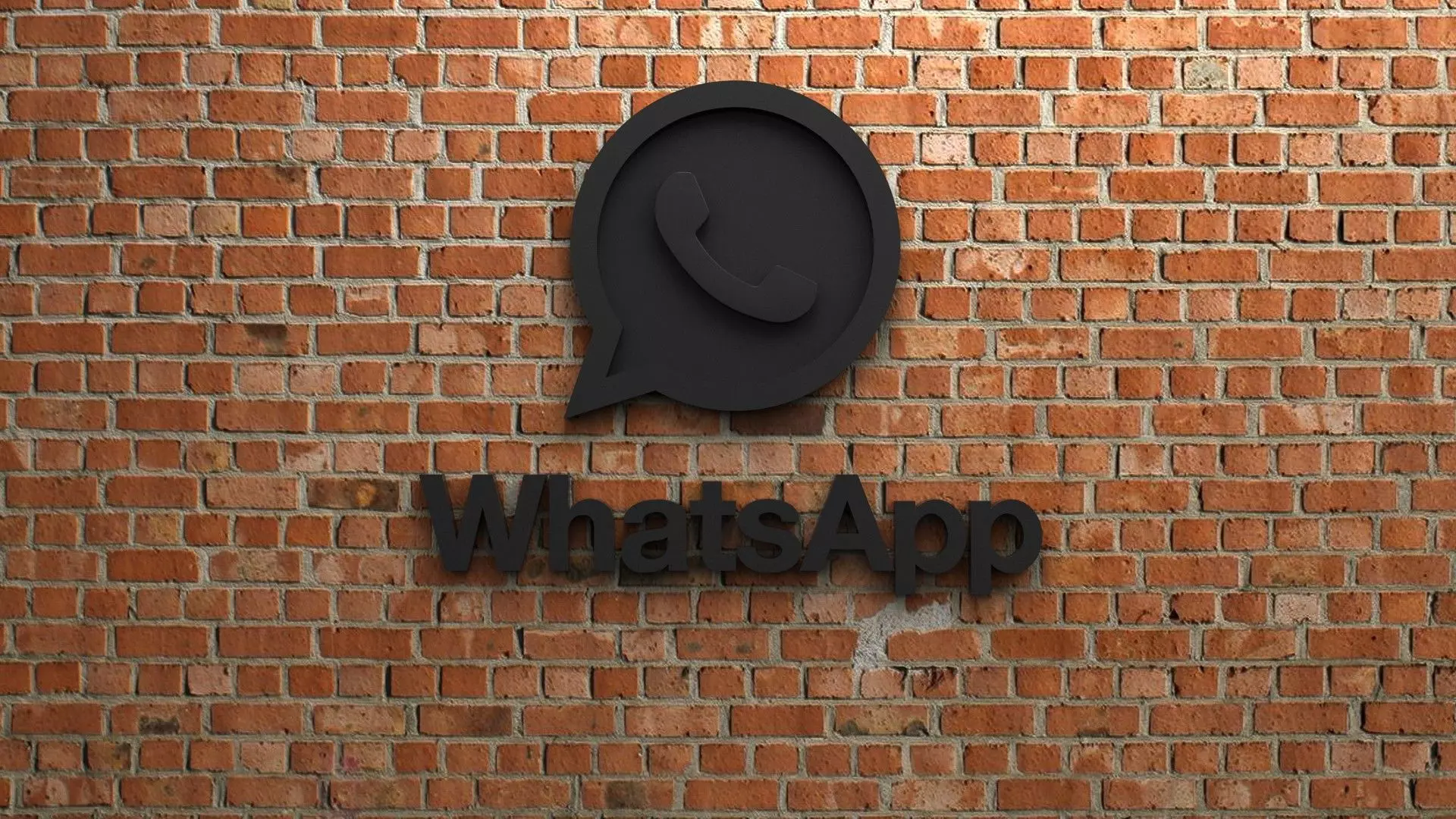 WhatsApp Logo 3D print model