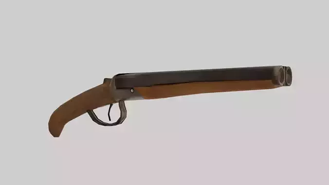 Double Barrel Shotgun