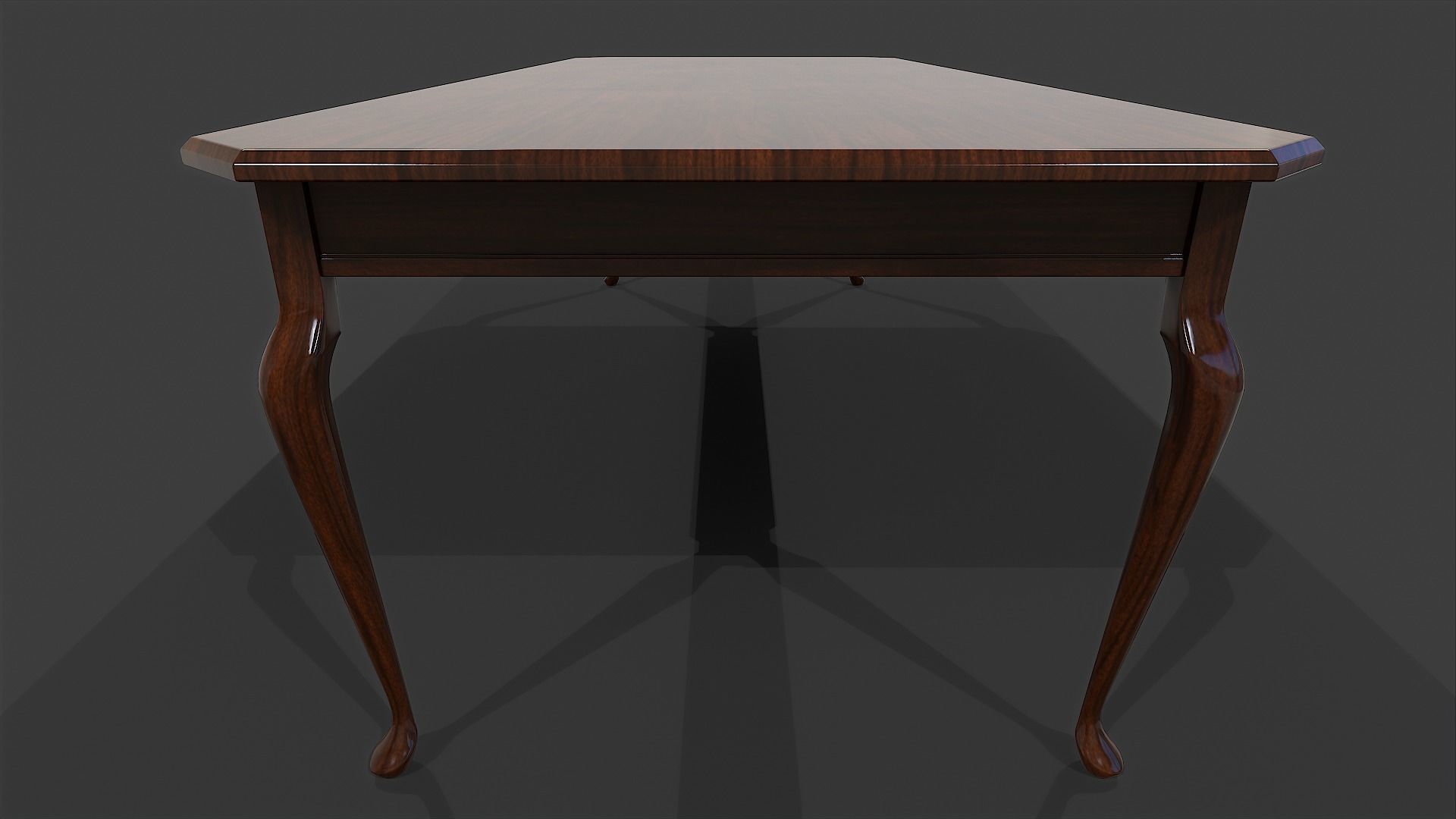 Dinning Table - Low Poly Low-poly 3D model_6