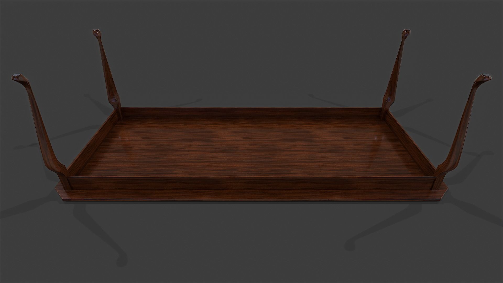 Dinning Table - Low Poly Low-poly 3D model_16