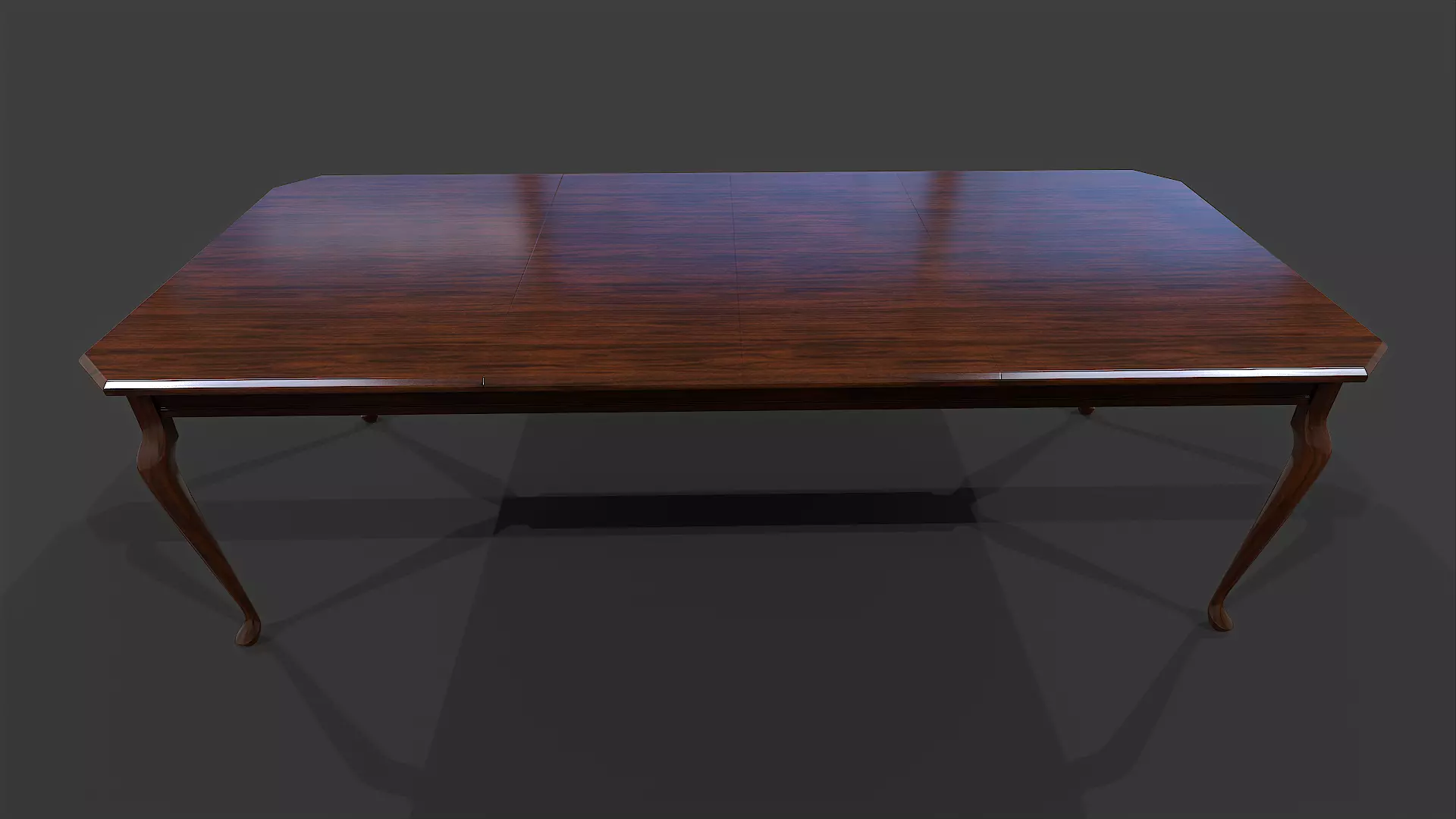 Dinning Table - Low Poly Low-poly 3D model_0