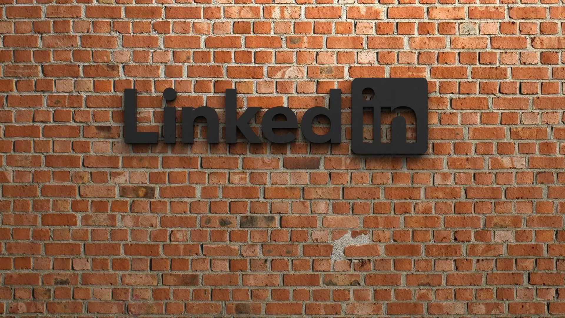 linkedin Logo 3D print model